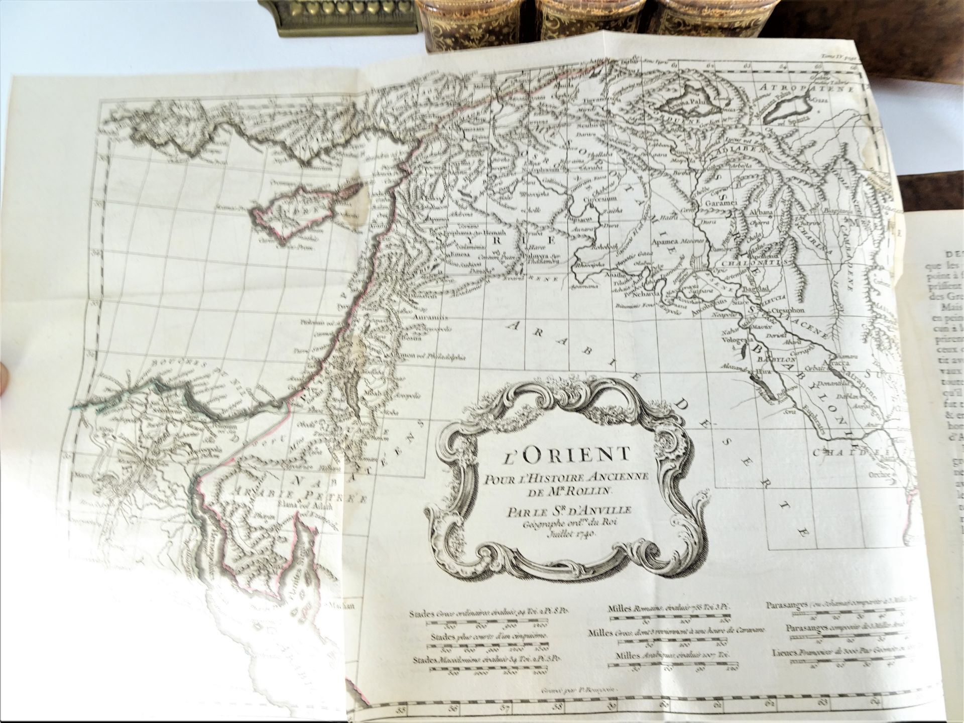 |Histoire| 1740, Rollin M., "Histoire ancienne des Egyptiens, des Carthaginois, des Assyriens, des - Image 9 of 9