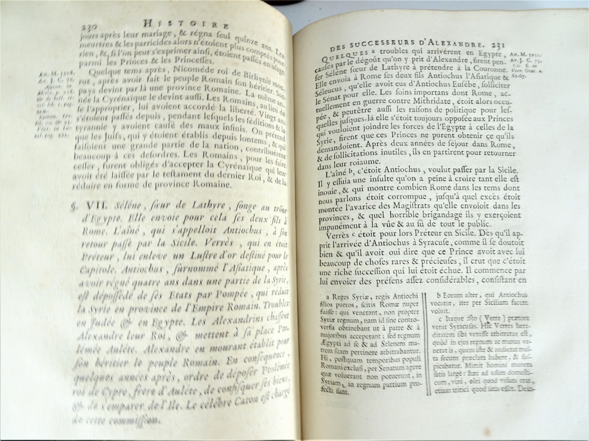|Histoire| 1740, Rollin M., "Histoire ancienne des Egyptiens, des Carthaginois, des Assyriens, des - Image 6 of 9