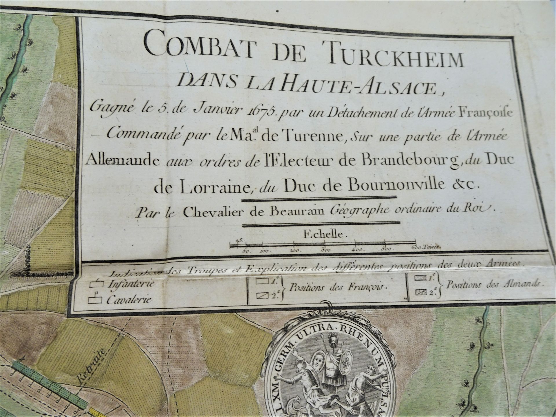 |Histoire militaire| Beaurain Chevalier de, "Histoire des quatre dernières campagnes du maréchal - Image 18 of 20