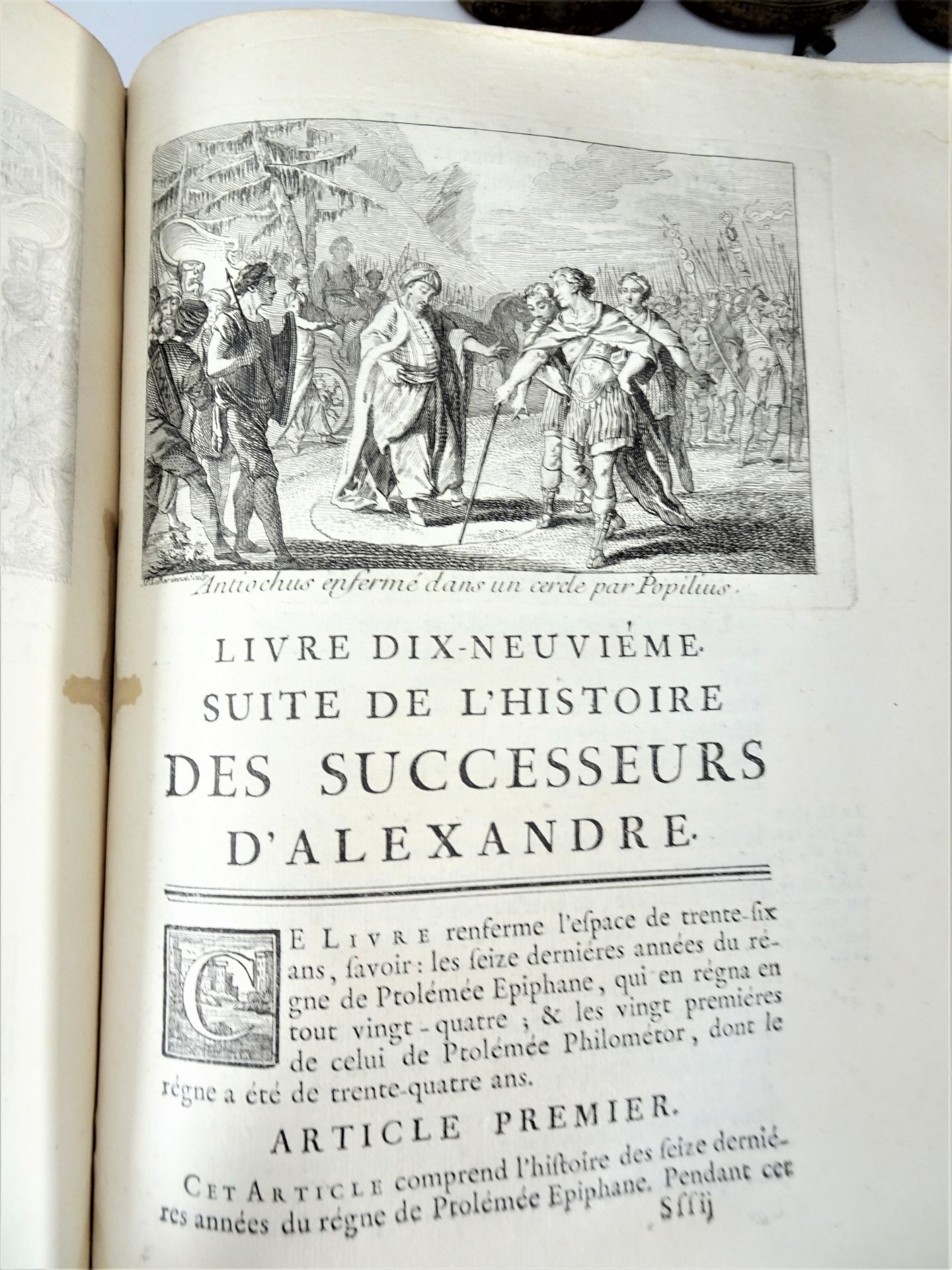 |Histoire| 1740, Rollin M., "Histoire ancienne des Egyptiens, des Carthaginois, des Assyriens, des - Image 5 of 9