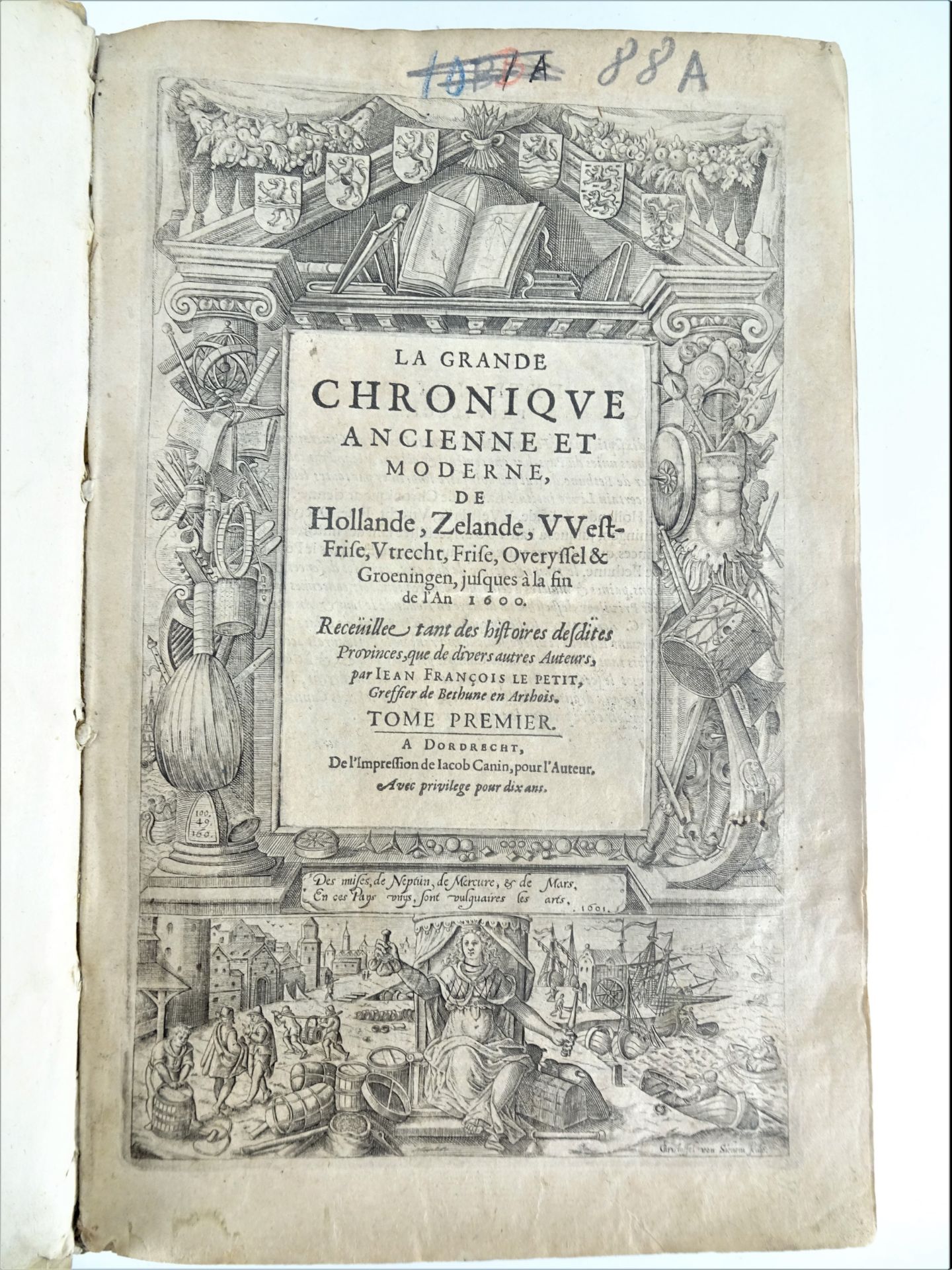 |Histoire| Le Petit Jean François, "La Grande Chronique ancienne et moderne, de Hollande, Zelande,