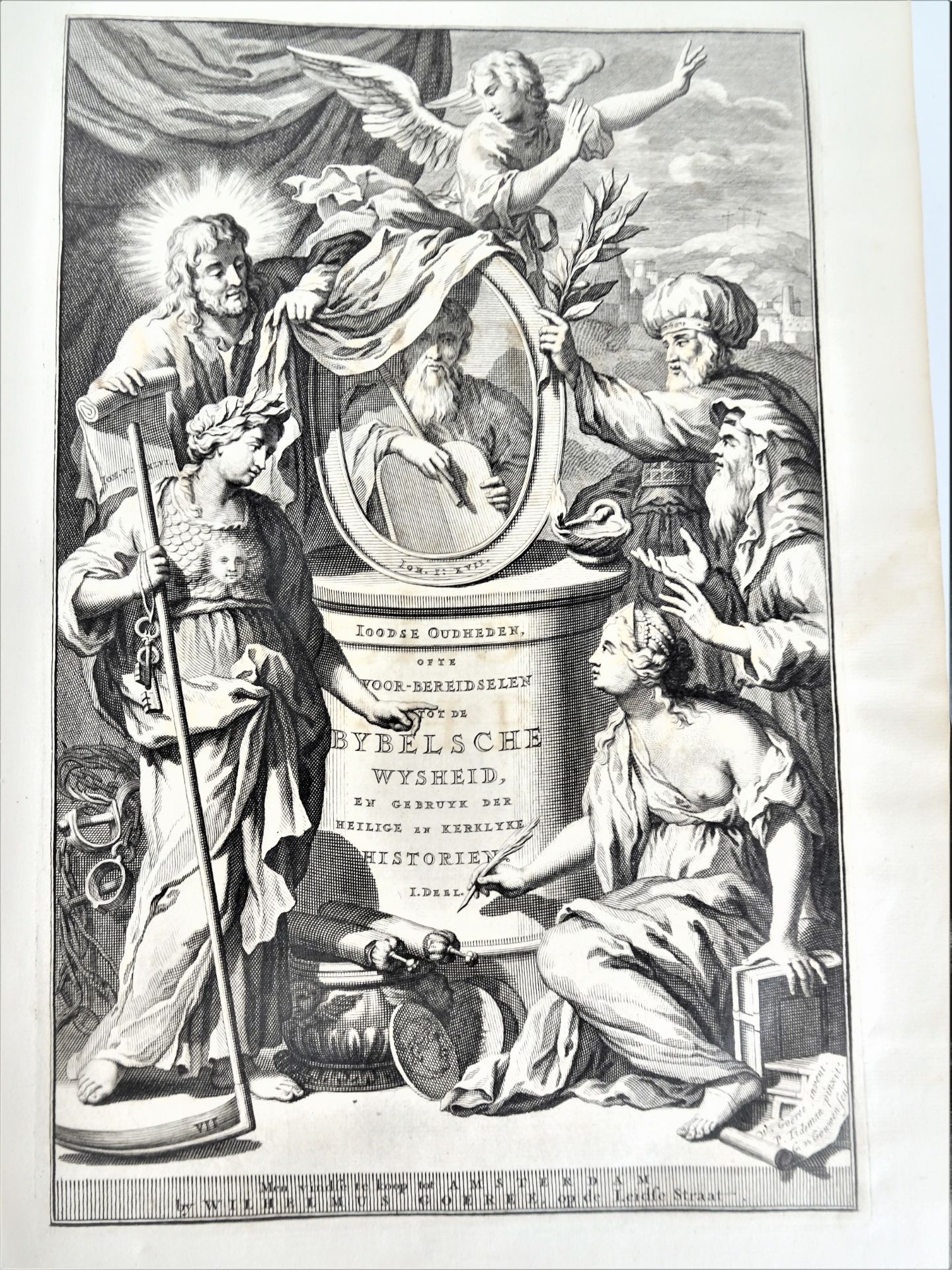 |History| Wilhelmus Goeree, "Voor-Bereidselen tot de Bybelsche Wysheid en gebruik der heilige en - Image 4 of 18