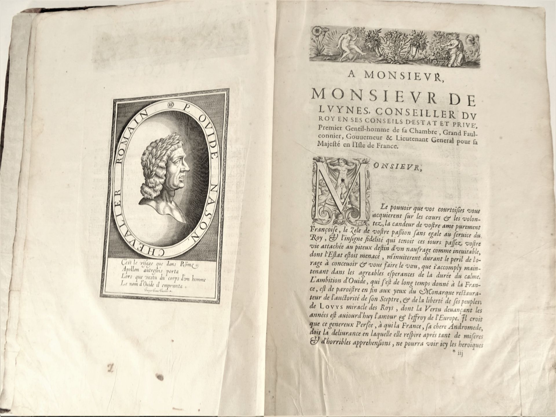 |Fables| Ovide, "Les Metamorphoses d'Ovide Traduits en Prose Françoise, et de nouveau - Image 3 of 23