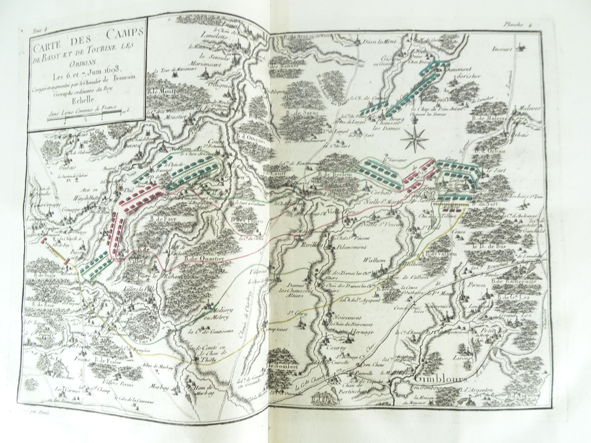 |Histoire Militaire| Chevalier de Beaurain, "Histoire Militaire de Flandre depuis l'année 1690 - Image 8 of 19