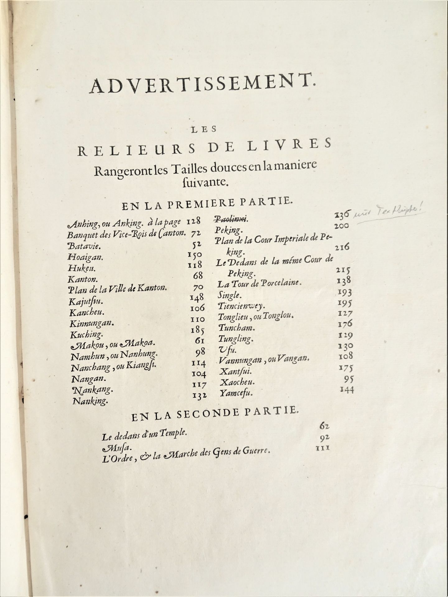 |Voyage| Jean Nieuhoff, "L'Ambassade de la Compagnie Orientale des Provinces Unies vers l'empereur - Image 16 of 19