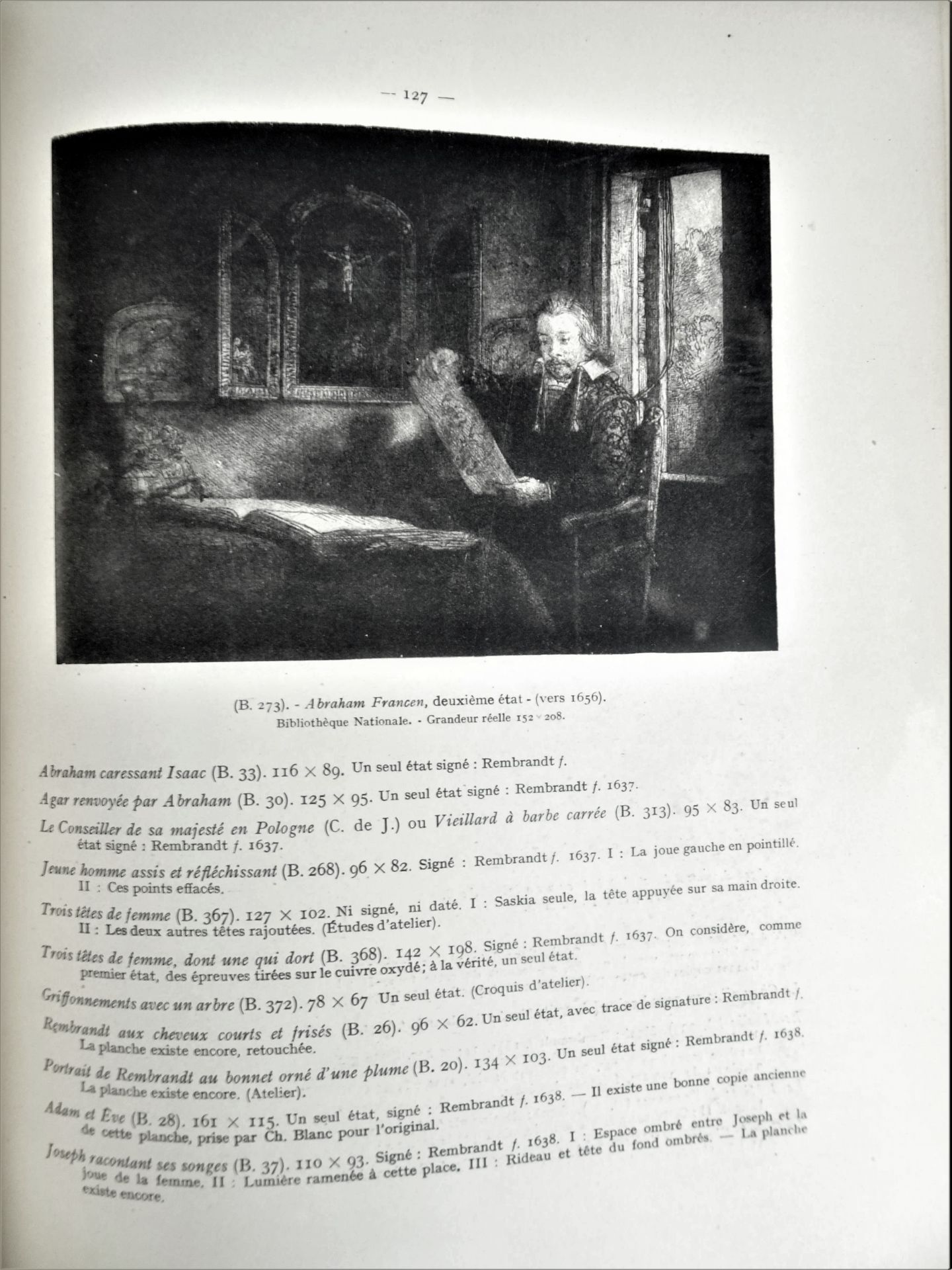 |Art|André Charles Coppier, "Les eaux-fortes de Rembrandt", 1922, limité. Paris, Armand Colin, " - Image 11 of 15