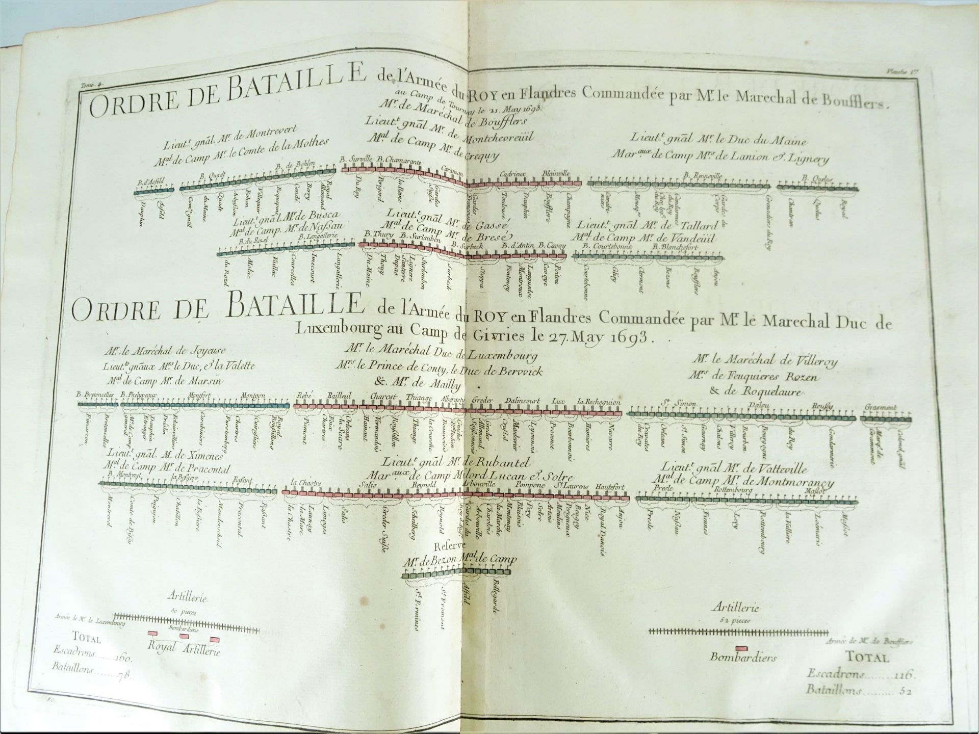 |Histoire Militaire| Chevalier de Beaurain, "Histoire Militaire de Flandre depuis l'année 1690 - Image 5 of 19