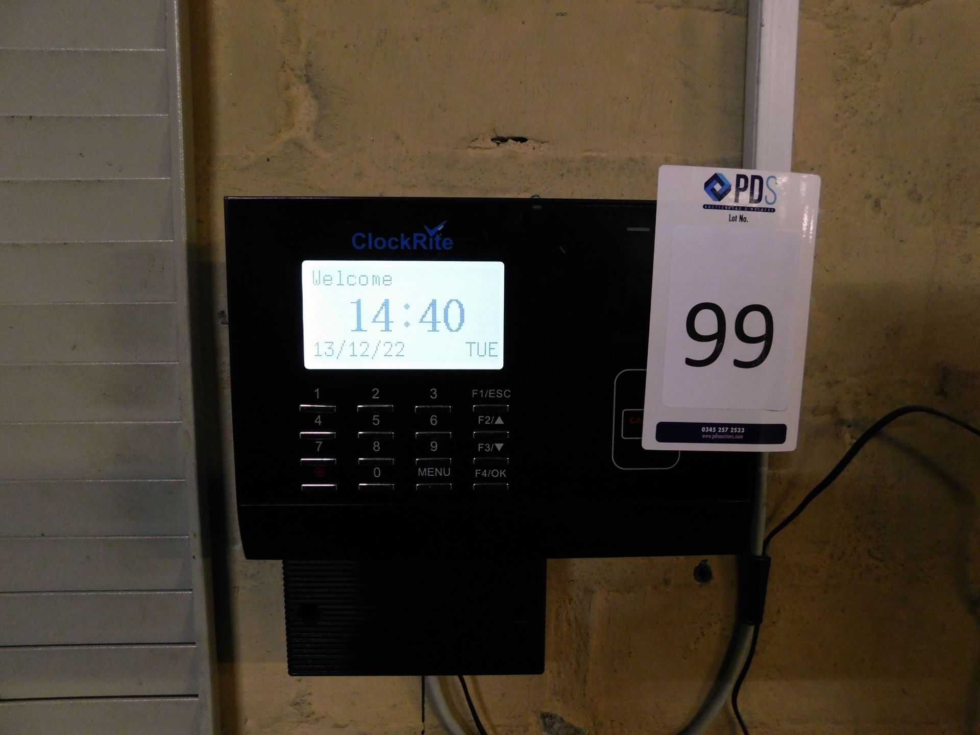 Clock Rite Digital Clocking-in Machine (Location: Warrington. Please ...