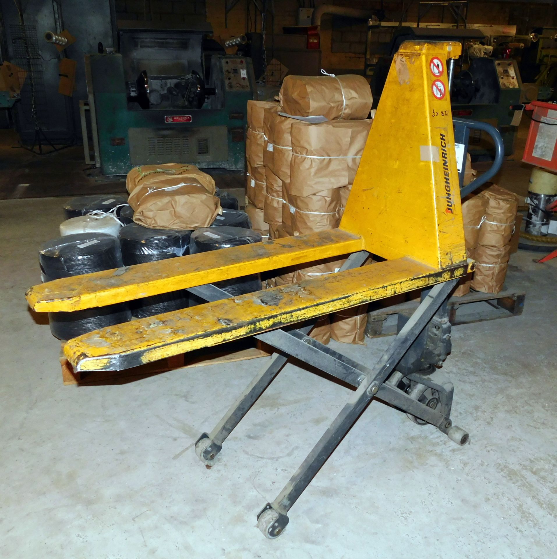 Jungheinrich High Lift Narrow Blade Pallet Truck (Location: Warrington. Please Refer to General - Image 3 of 4