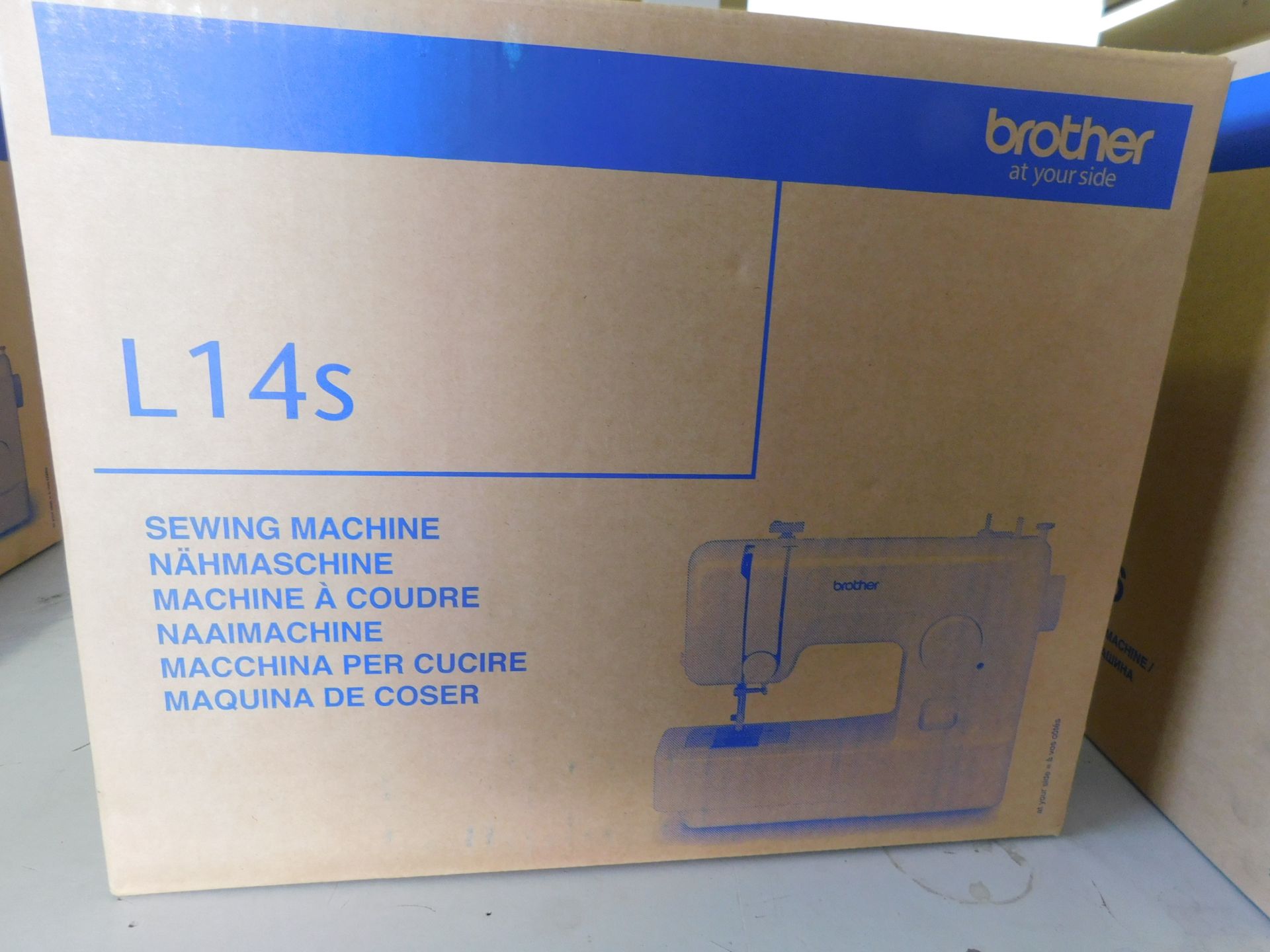 Brother L14S Sewing Machine (Location Stockport. Please Refer to General Notes)