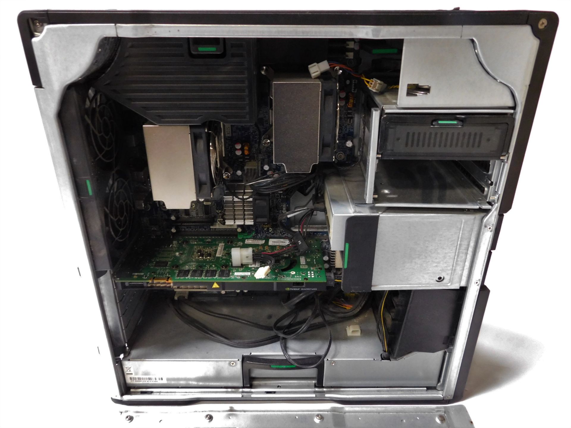 HP Z600 Xeon CPU X5650 Workstation, 2.67 GHz with 24 GB RAM & Quadro 4000 Video Card (Location - Image 2 of 3