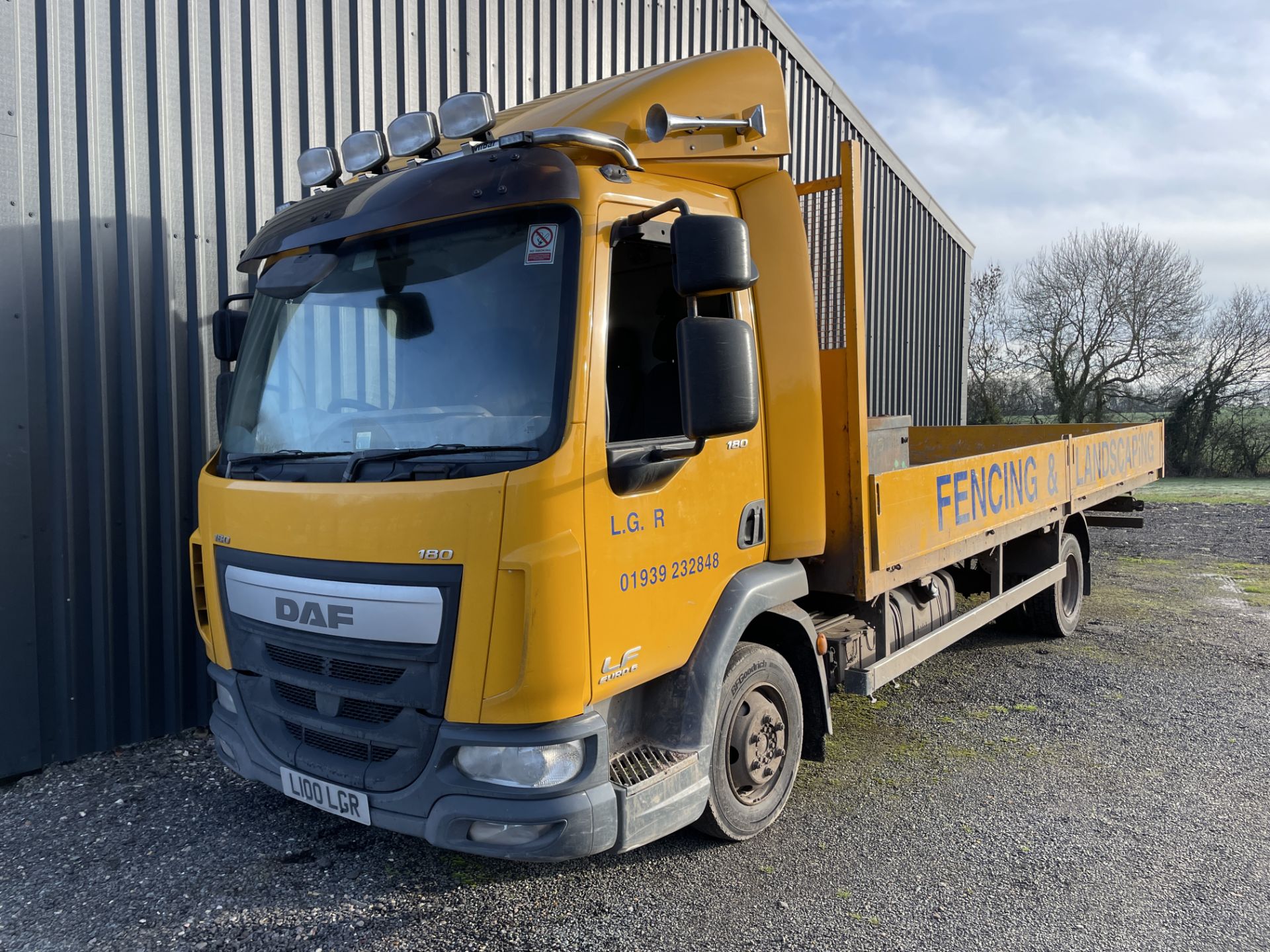 DAF LF 180 FA Lorry, Registration L100 LGR, First registered 24th December 2015, Annual Test Valid