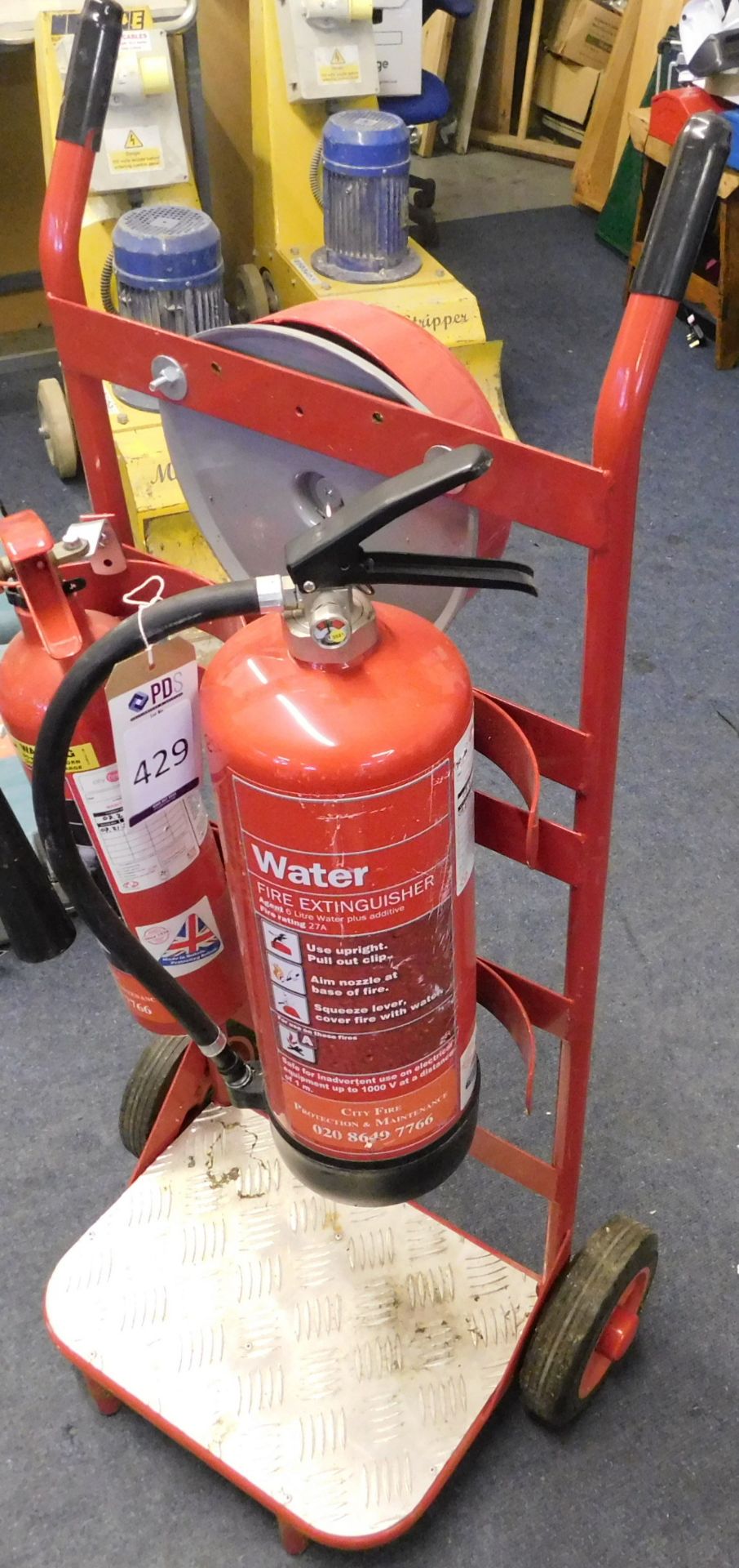 Fire Extinguisher Trolley (Location Stockport. Please Refer to General Notes) - Image 2 of 2