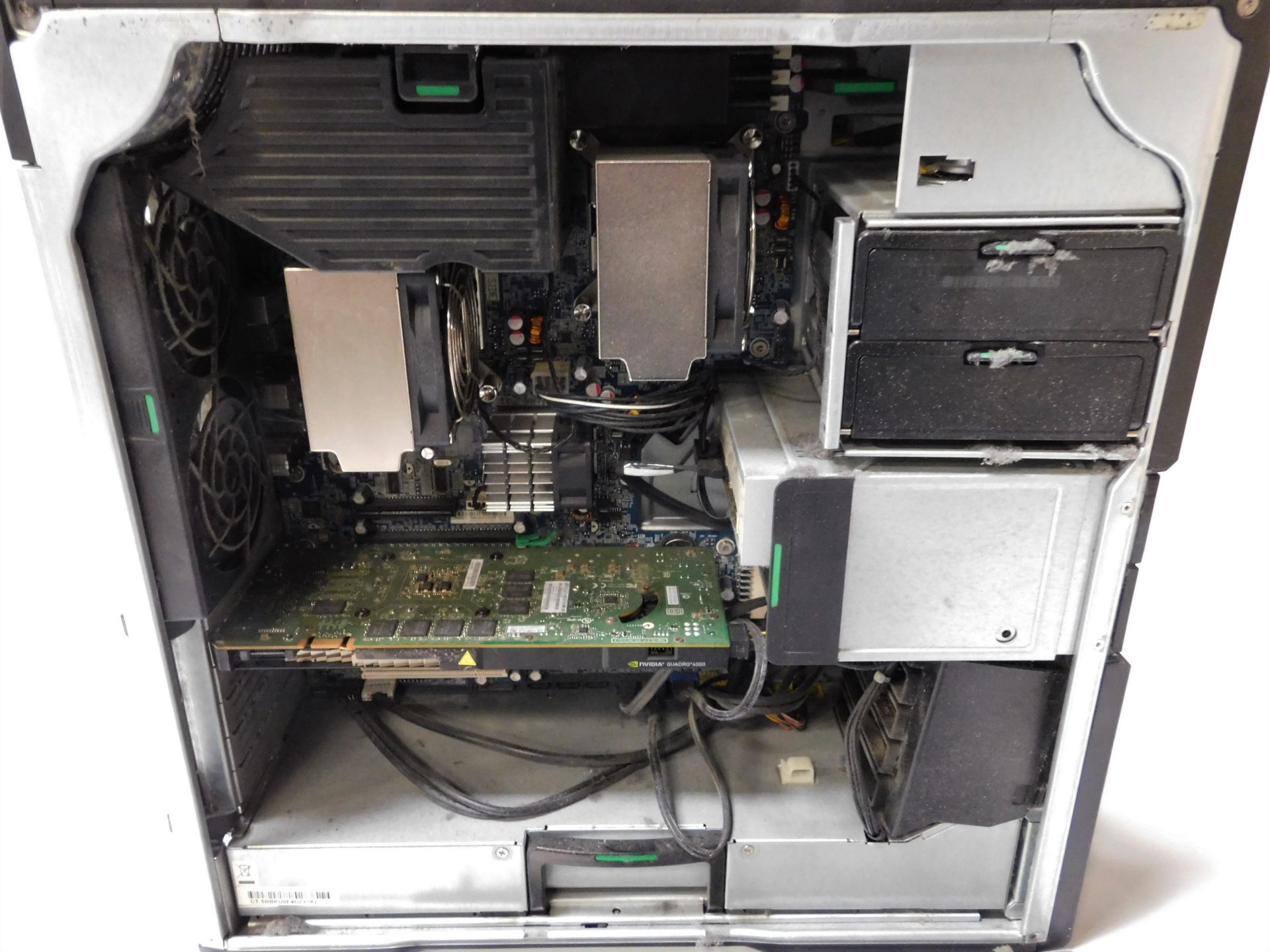 HP Z600 Xeon CPU X5650 Workstation, 2.67 GHz with 48 GB RAM & Quadro 4000 Video Card (Location - Image 2 of 3