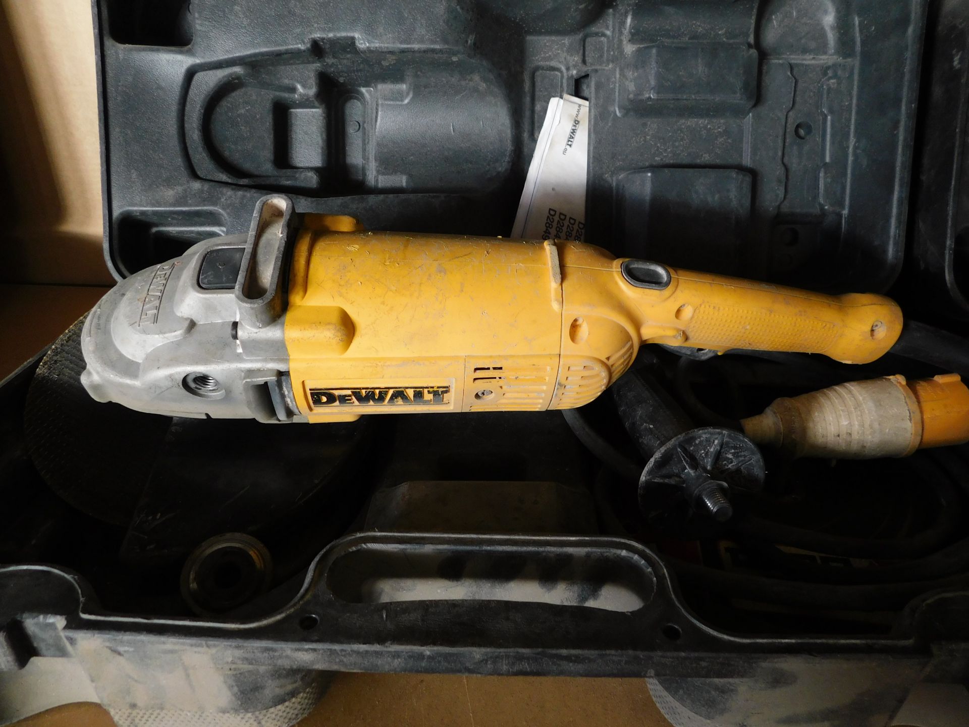 2 DeWalt D28492 Angle Grinders, 110v (Location Stockport. Please Refer to General Notes) - Image 2 of 3