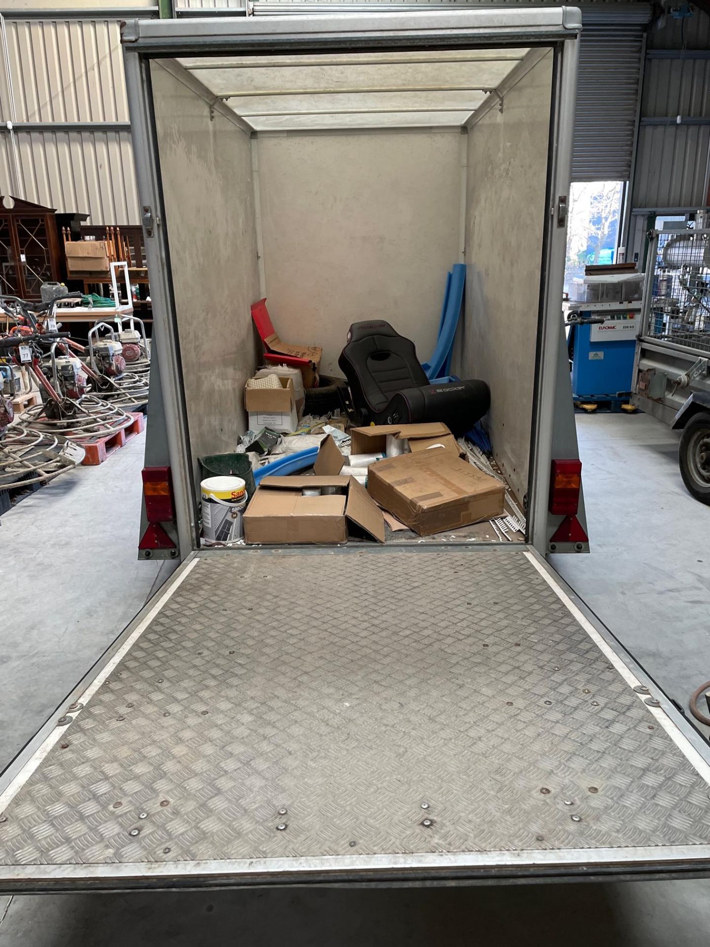 Brenderup Twin Axle Box Trailer (Contents not Included) (Location Brentwood. Please Refer to General - Image 3 of 6