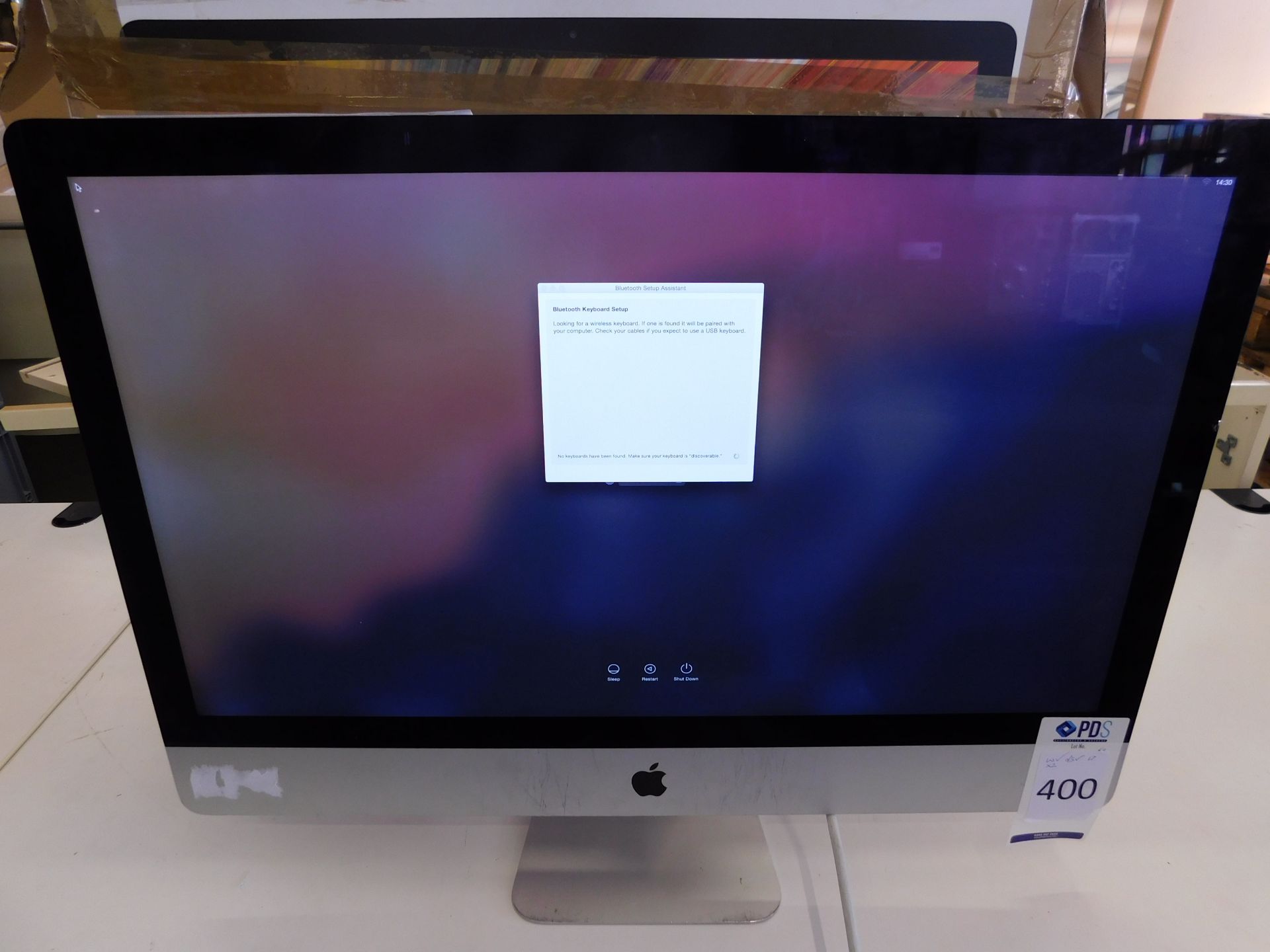 Apple iMac 27 inch, A1419, Serial Number DGKP70QKFY14, i7 @ 4.0 GHz, 16GB RAM, 1.12 TB Fusion Drive,