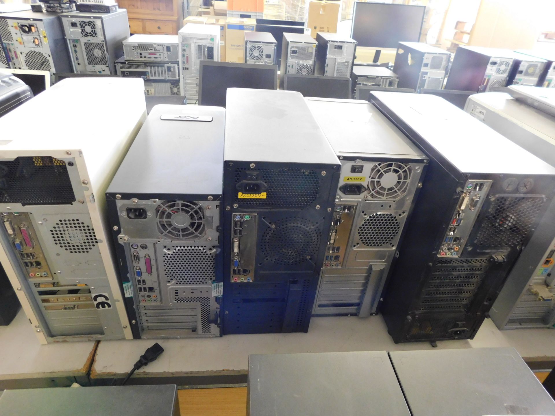 5 Various Tower Computers (No HDD) (Location Stockport. Please Refer to General Notes) - Image 3 of 3