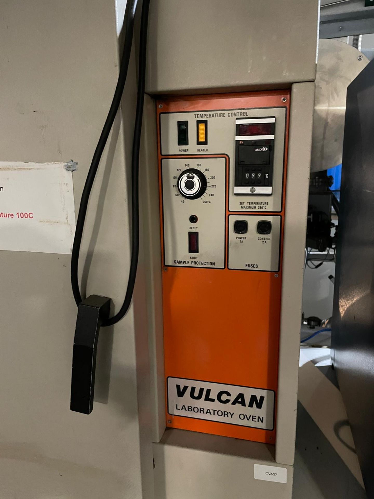 Harvard LTE Vulcan Laboratory Oven (Location Brentwood. Please Refer to General Notes) - Image 3 of 6