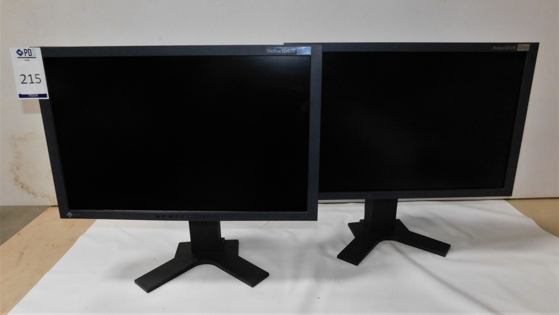 Two EIZO S2431W FlexScan 24” Monitors (Location Brentwood. Please Refer to General Notes)