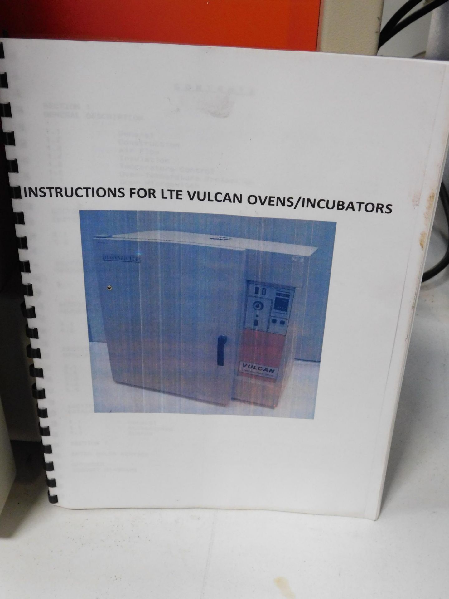 Harvard LTE Vulcan Laboratory Oven (Location Brentwood. Please Refer to General Notes) - Image 6 of 6