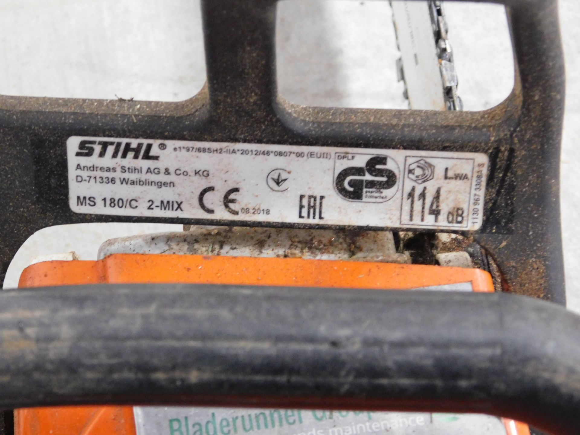 Stihl MS 180 Petrol Chainsaw (Location Brentwood. Please Refer to General Notes) - Image 3 of 3
