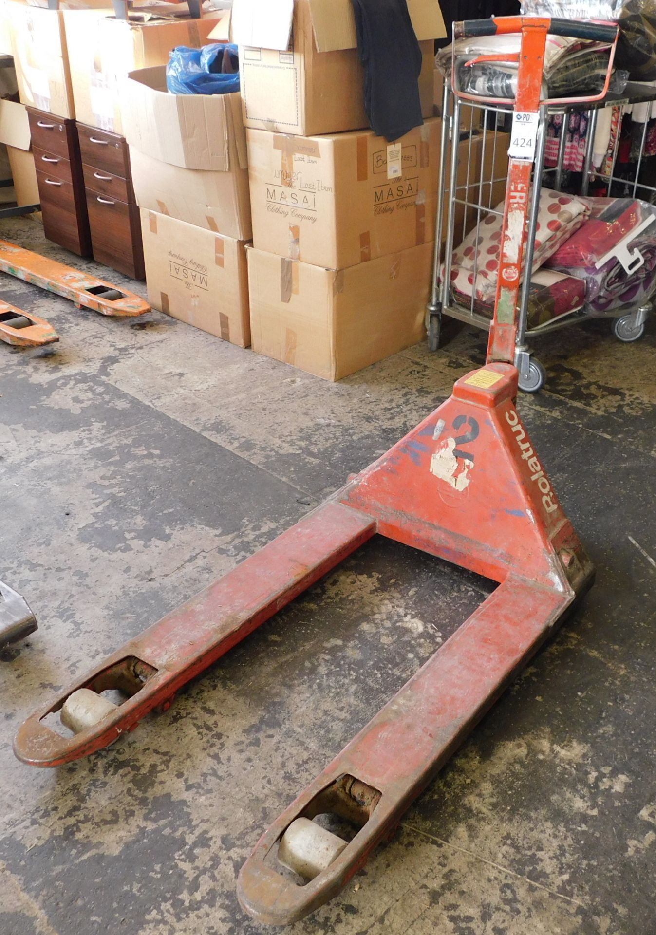 Rolatruc Wide Blade Pallet Truck (Location Stockport. Please Refer to General Notes) - Image 2 of 2