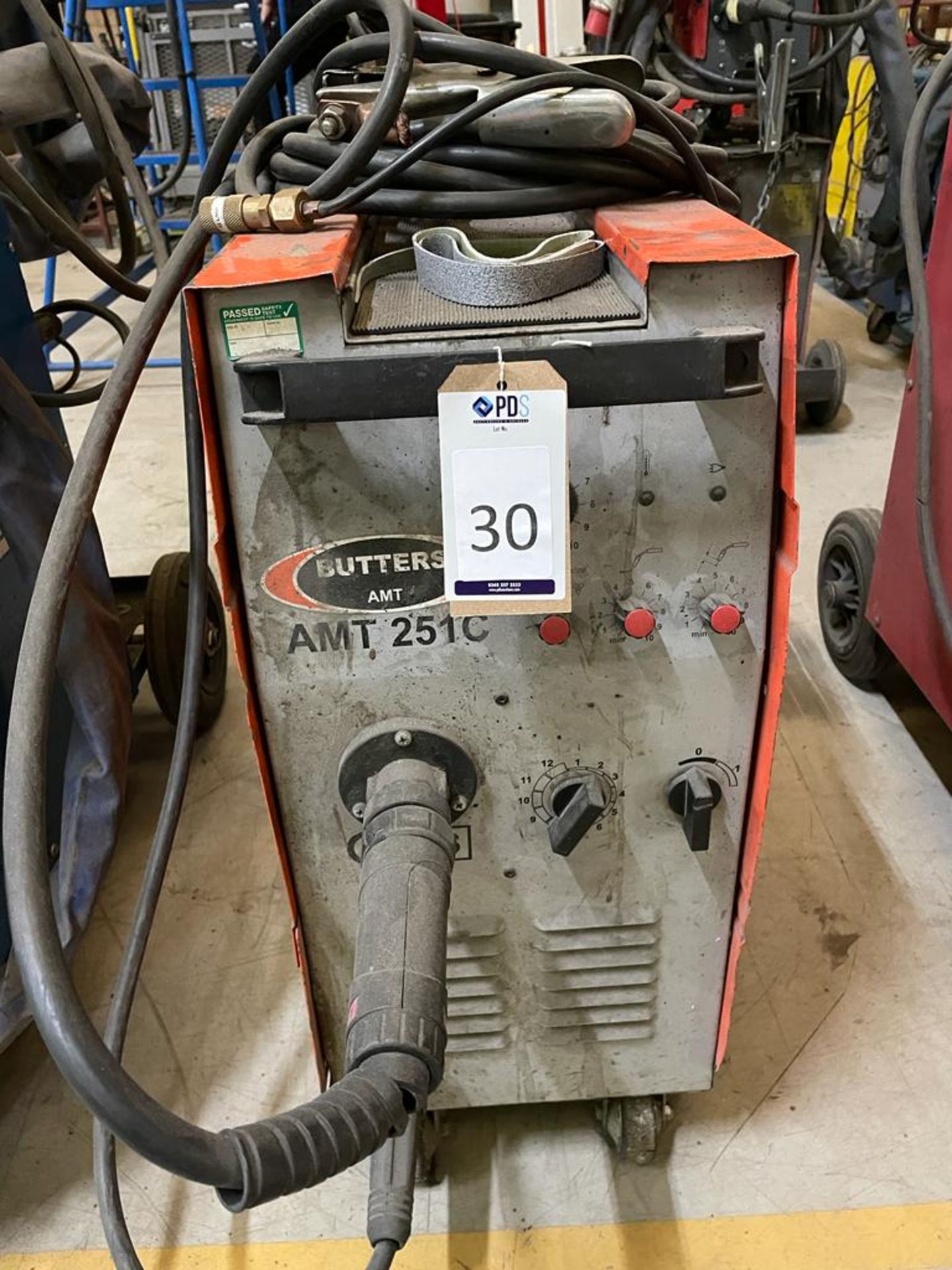 Butters AMT 251C Mig Welder (Location Dover. Please Refer to General Notes)