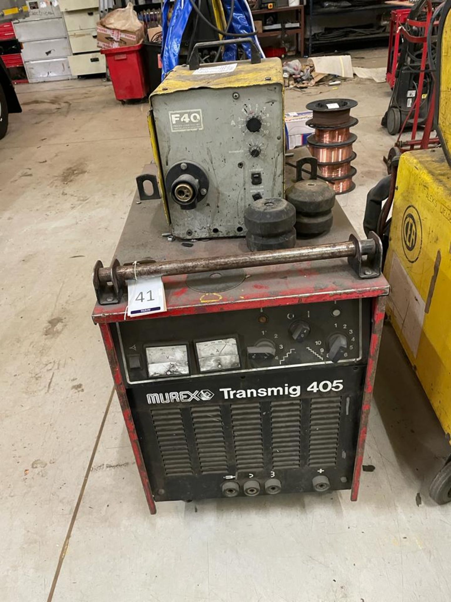 Murex Transmig 40S Mig Welder with F40 Wire Feed Unit (Location Dover. Please Refer to General