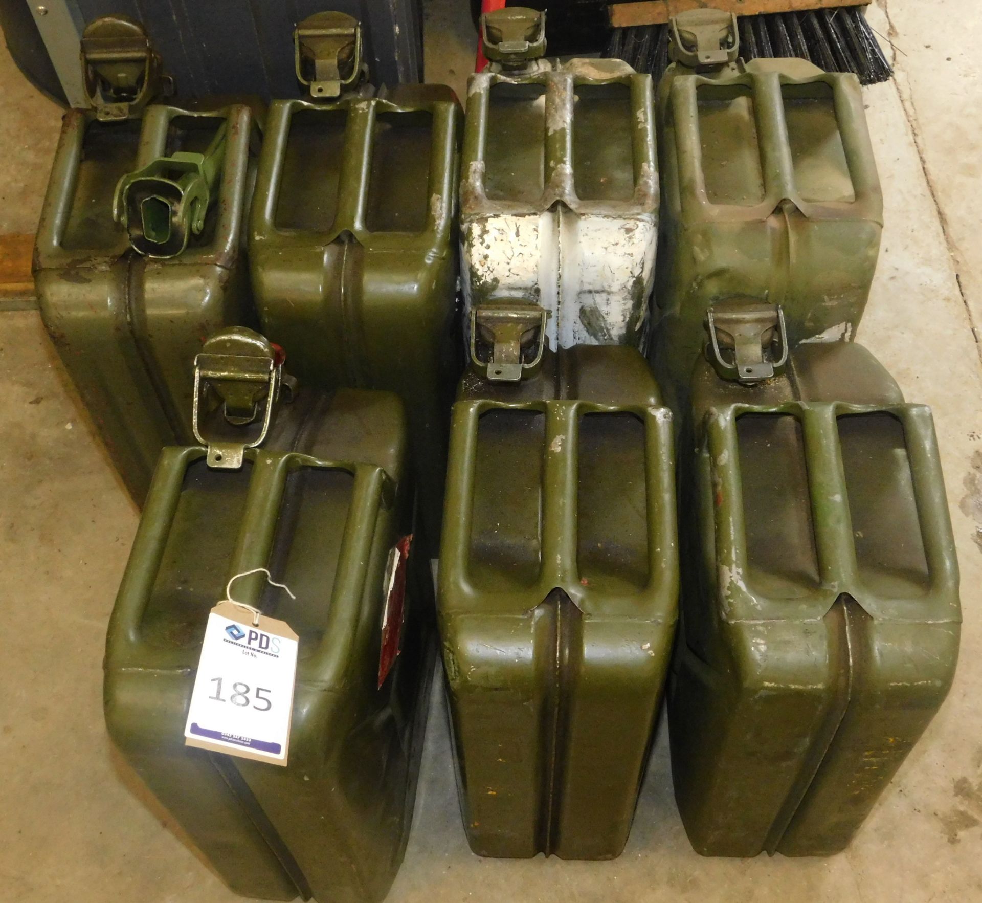 7 Jerry Cans (Location Ashford, Kent. Please Refer to General Notes)