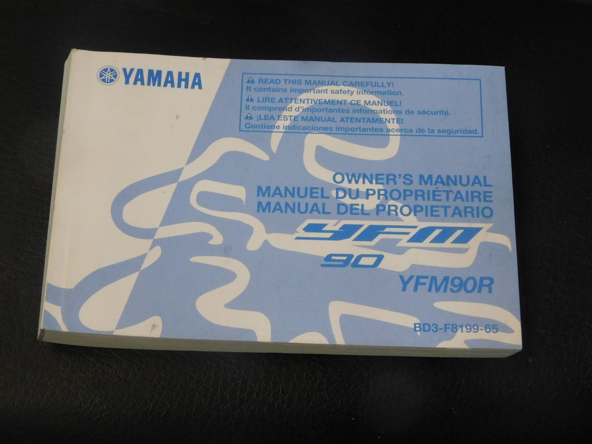 Yamaha YFM90R 2WD Kid’s Quad Bike (Service History Available) (Location Ashford, Kent. Please - Image 3 of 3