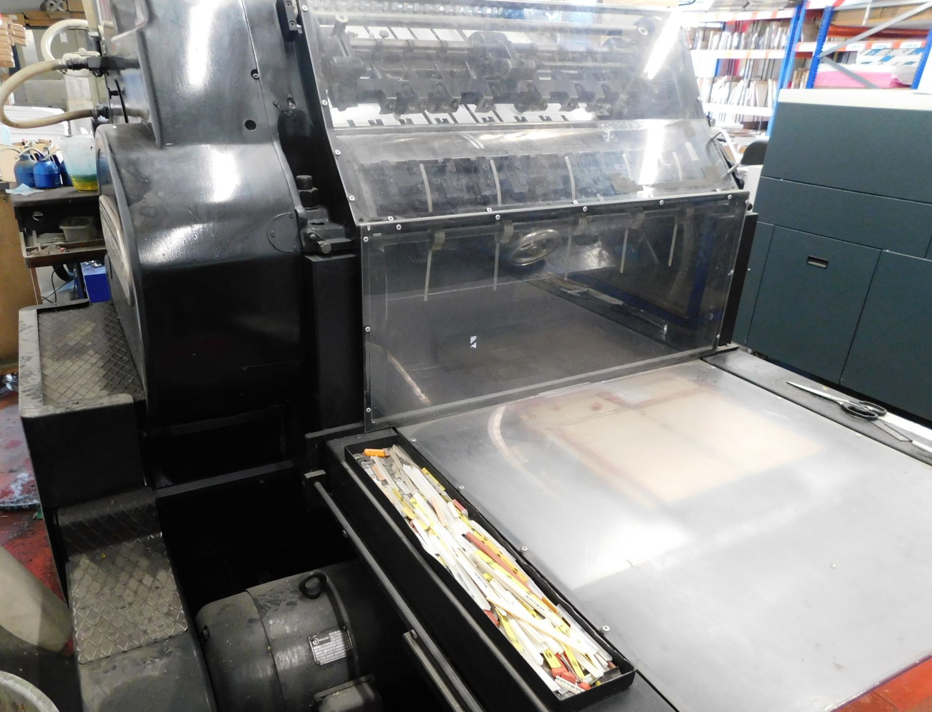 Heidelberg 54 x 77cm (21 1/4" x 301\4" ) Die Cutting/Creasing Cylinder (Location Rochdale. Please - Image 6 of 10