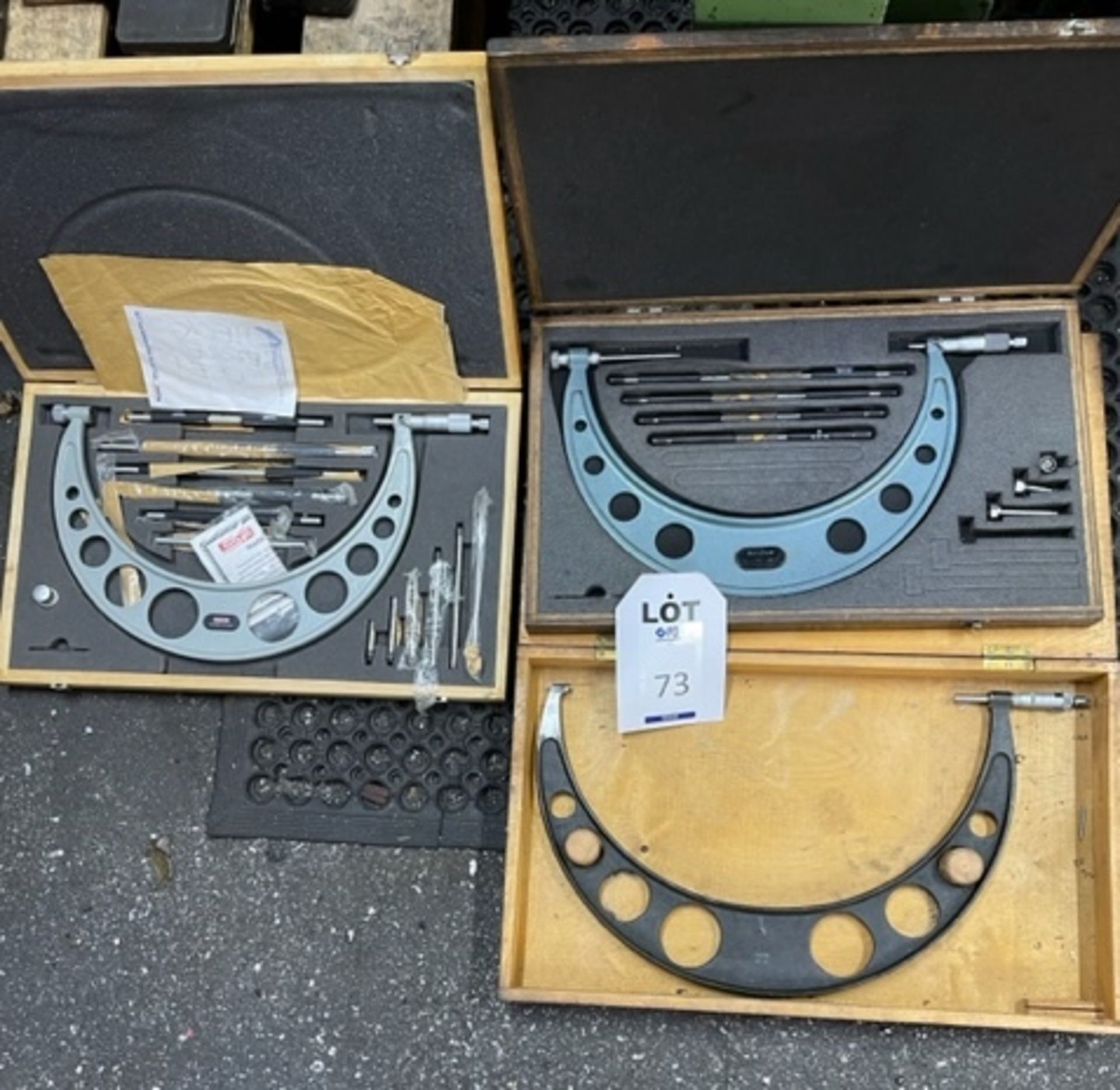 3 Large Micrometers (Location Colchester. Please Refer to General Notes)