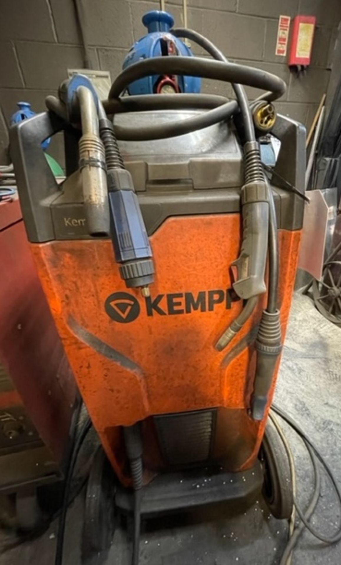 Kemppi Kempact 323R Mig Welder, Serial Number19994257 (Location Colchester. Please Refer to