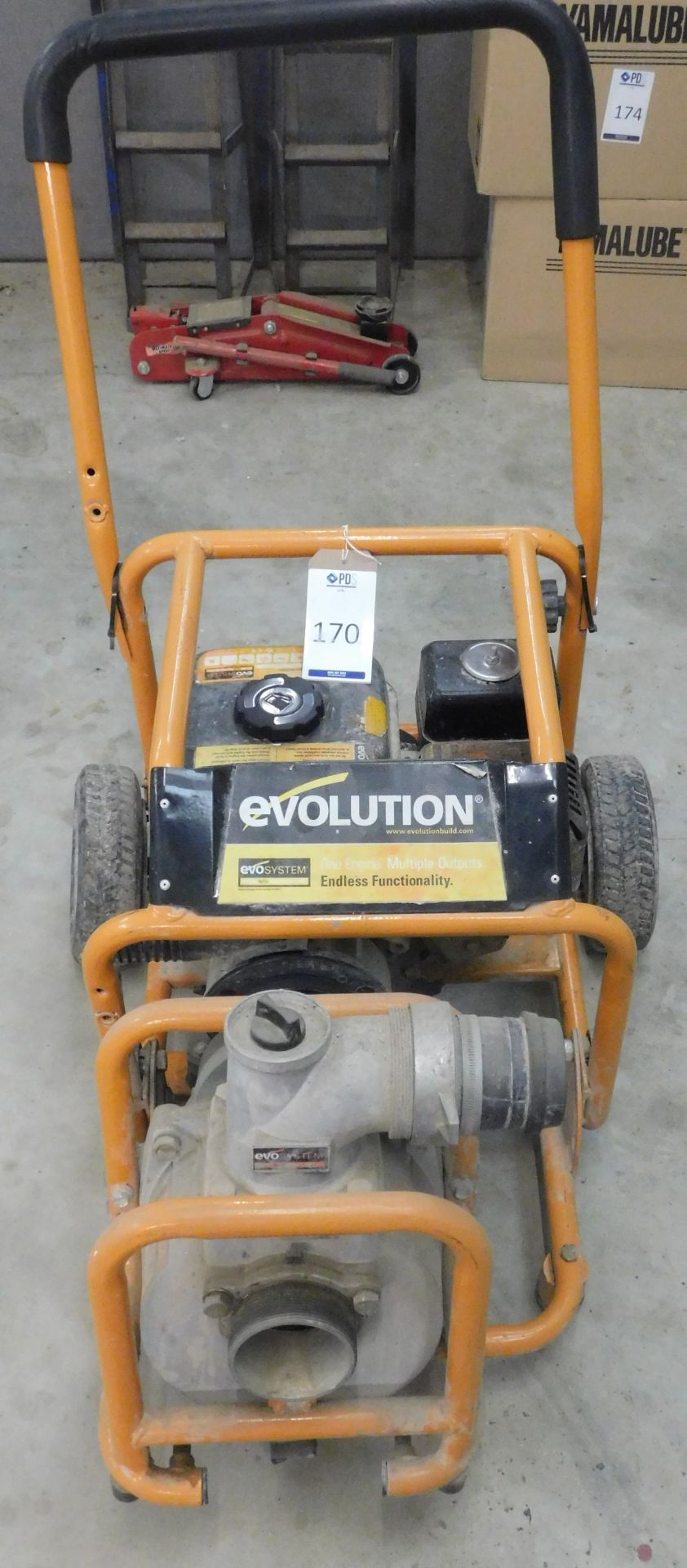 Evolution Multiple Output Portable Pump (Location Ashford, Kent. Please Refer to General Notes)
