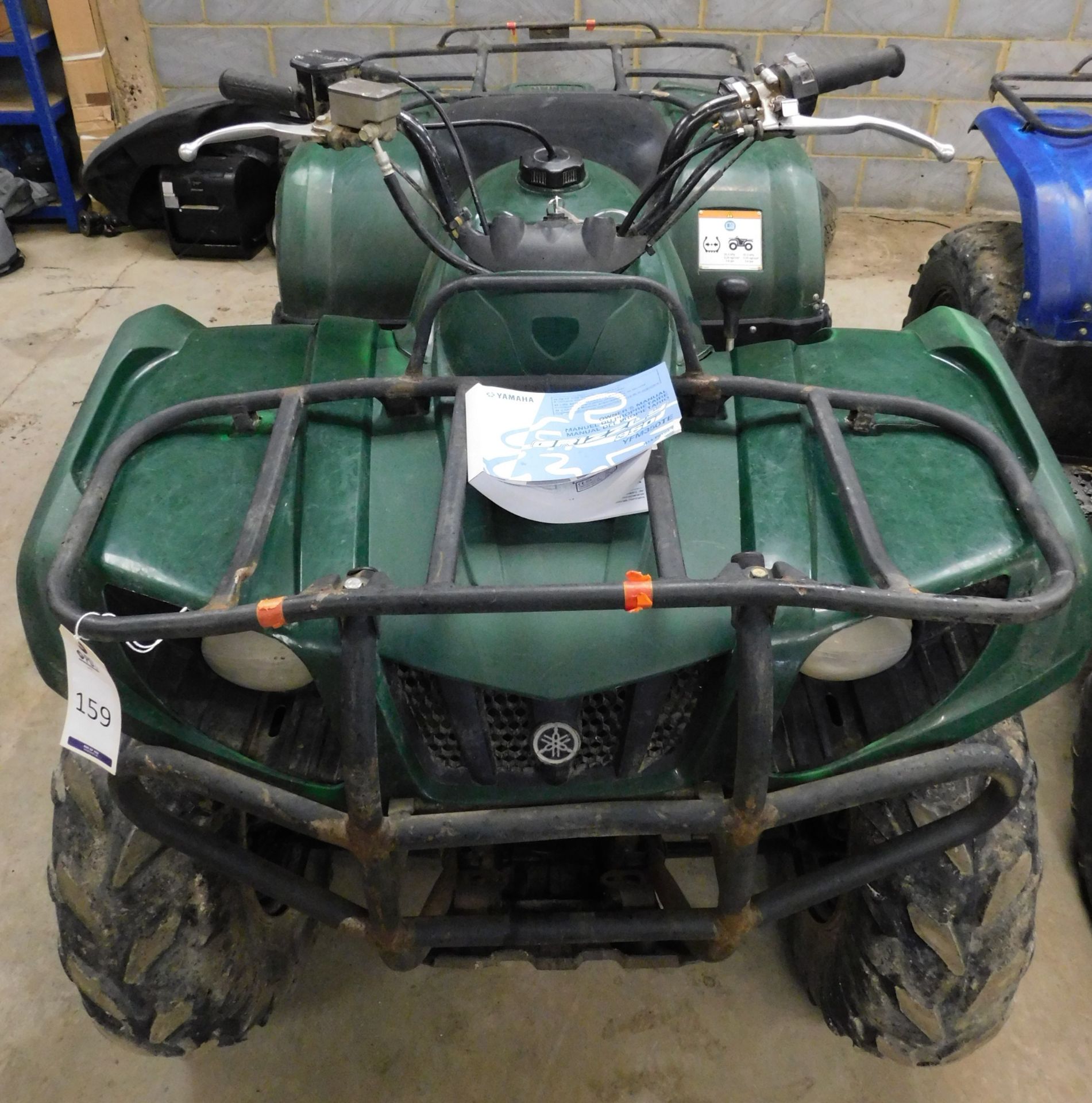 Yamaha Grizzly Ultramatic 350 YFM350TE 2WD Quad Bike (Service History Available) (Location - Image 2 of 6