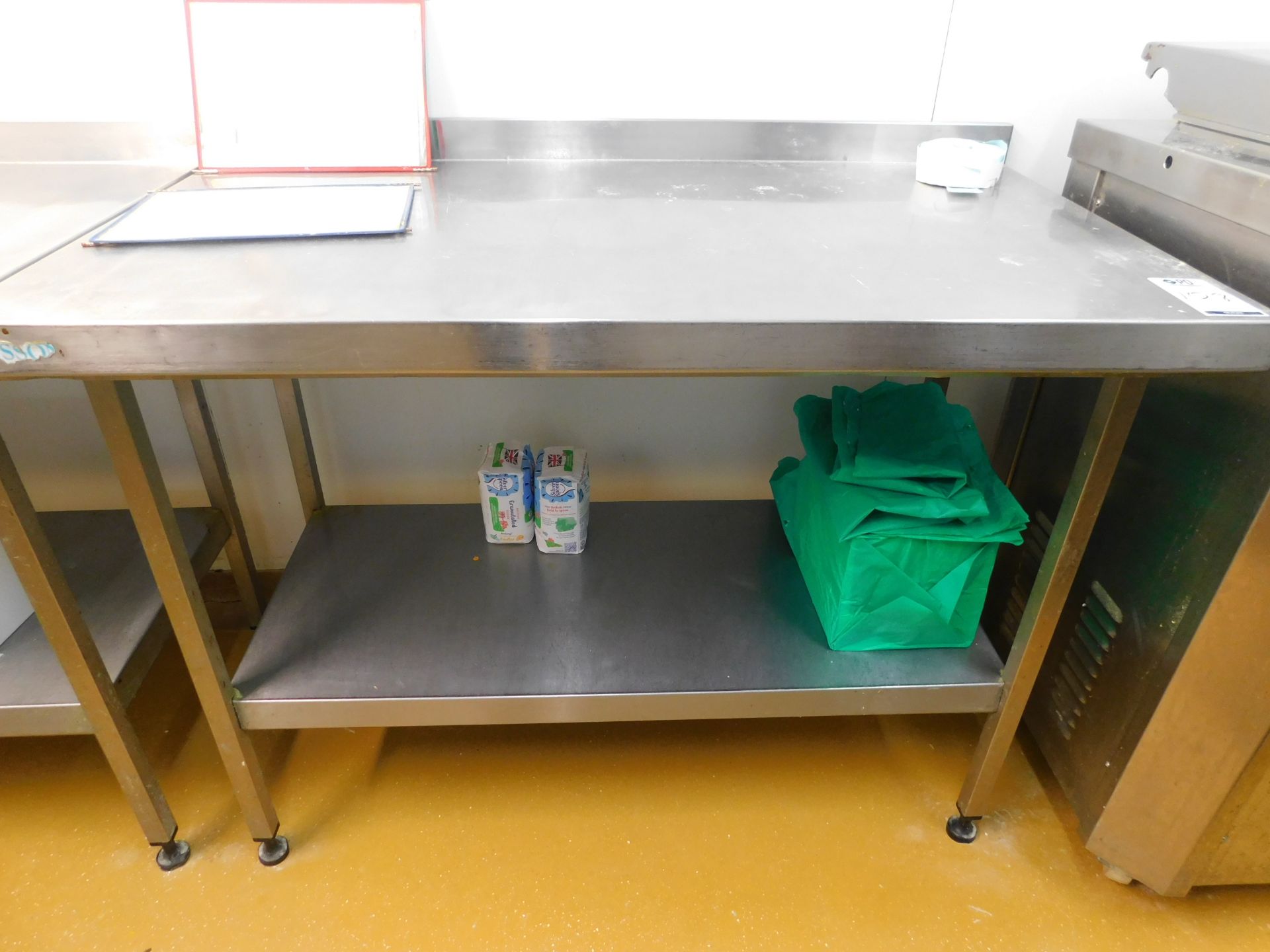 2 Stainless Steel Preparation Tables (Location: Thame. Please Refer to General Notes) - Image 2 of 3