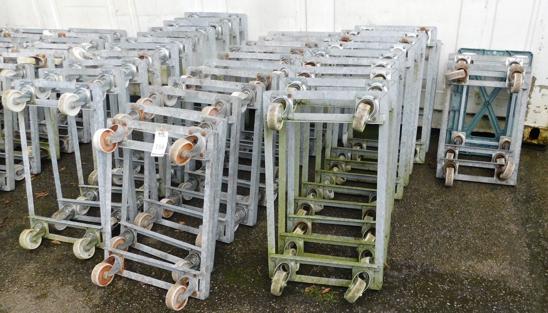 Approximately 35 Galvanised Metal Tray Dollies (Location: Thame. Please Refer to General Notes) - Image 2 of 2