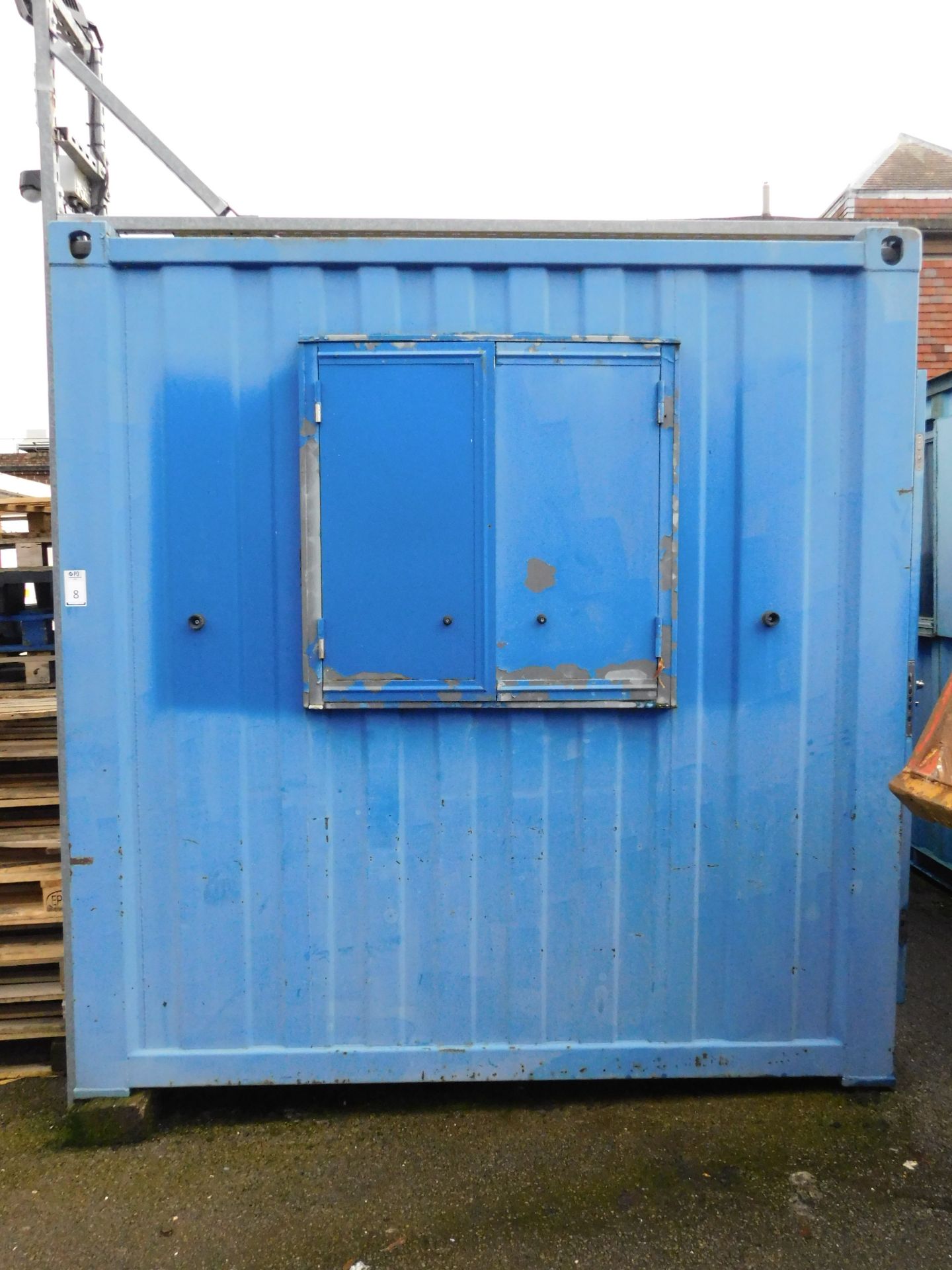 20ft Metal Site Office Cabin (Contents Not Included) (Collection Delayed to Wednesday 19th April) ( - Image 2 of 3