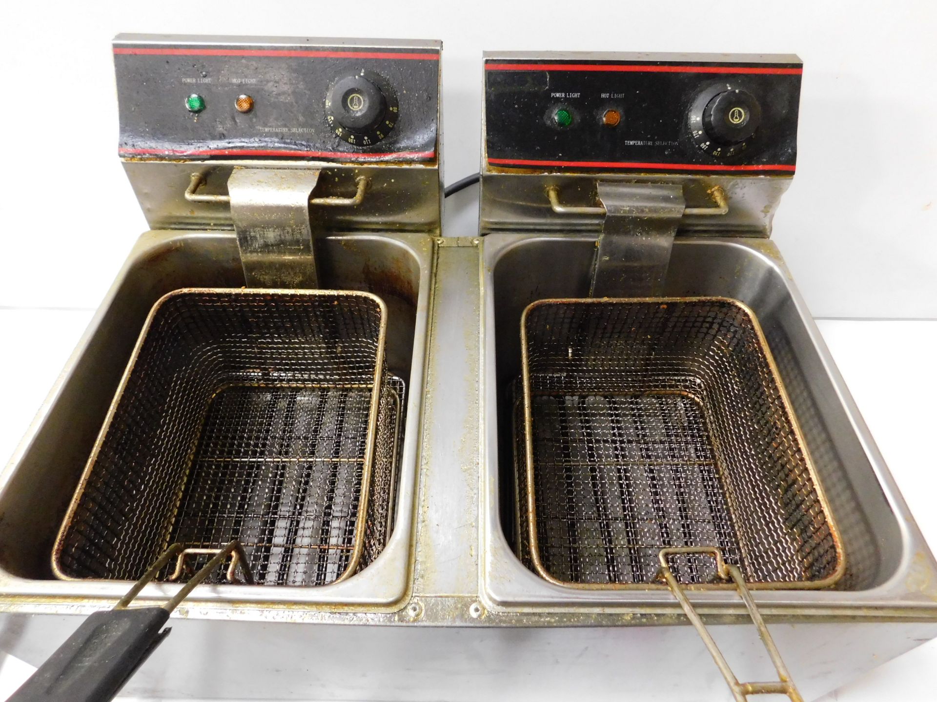 Adexa Double Deep Fryer (Location Brentwood. Please Refer to General Notes) - Image 2 of 4