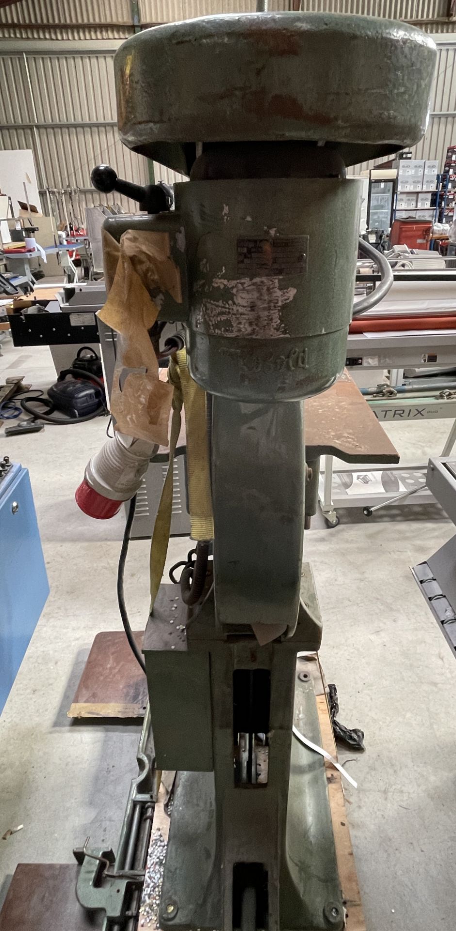 Constantin Hang Type 106T25 Single Head Paper Drill, Serial Number 20516 (Location Brentwood. Please - Image 5 of 5