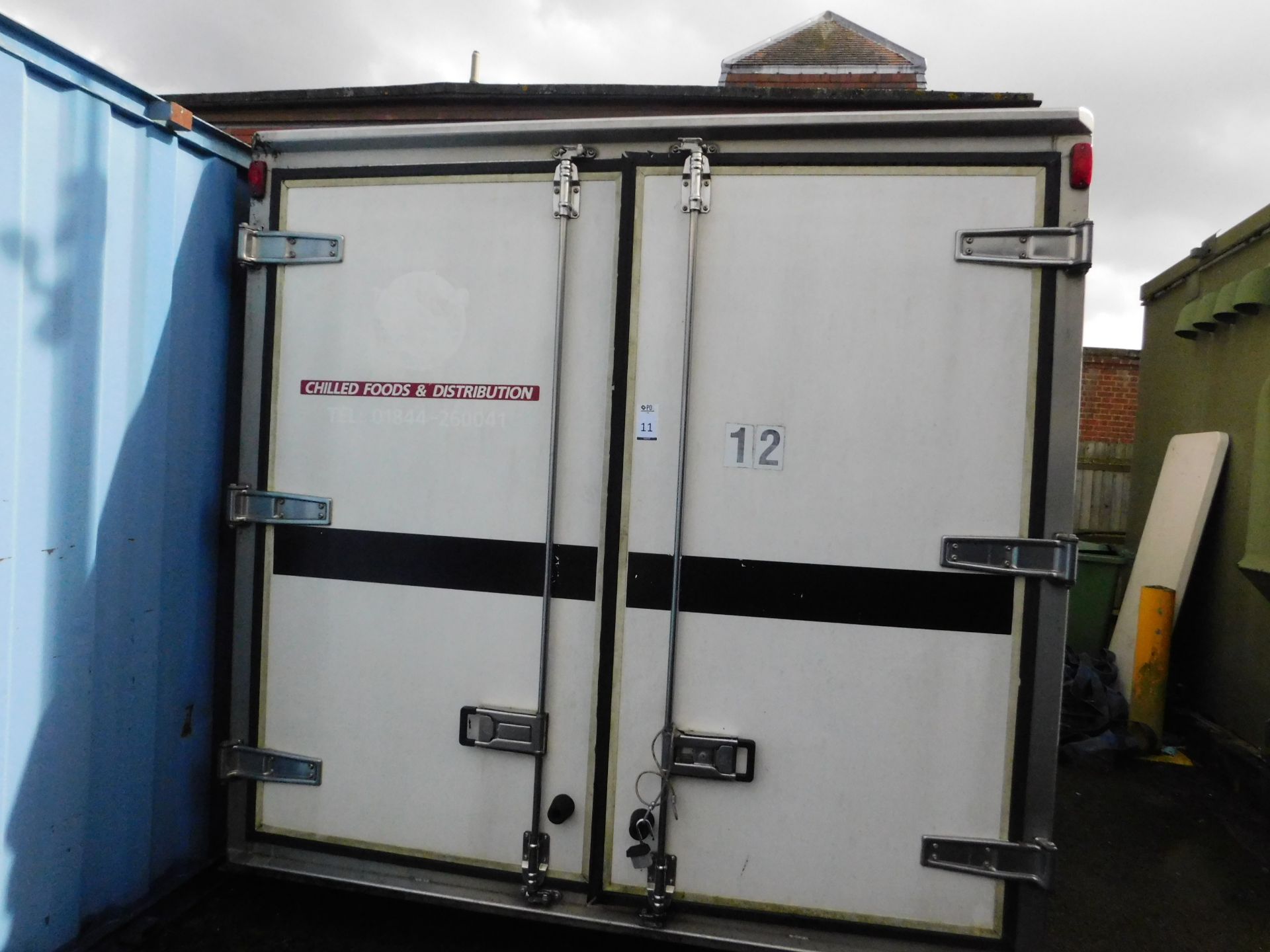 Refrigerated Trailer Body with Thermo King Condenser (Contents Not Included) (Collection Delayed