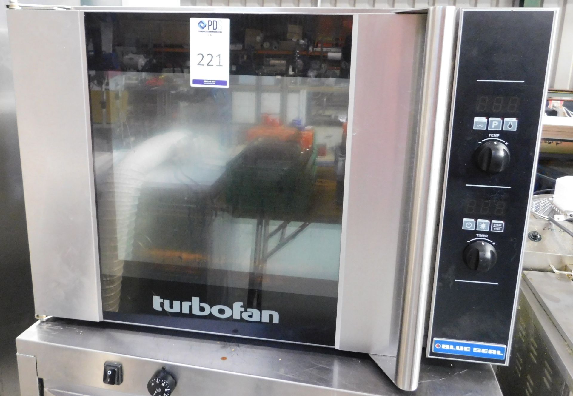 Blue Seal Turbofan E31D4 Convection Oven, Serial Number 1875742 (Location Brentwood. Please Refer to