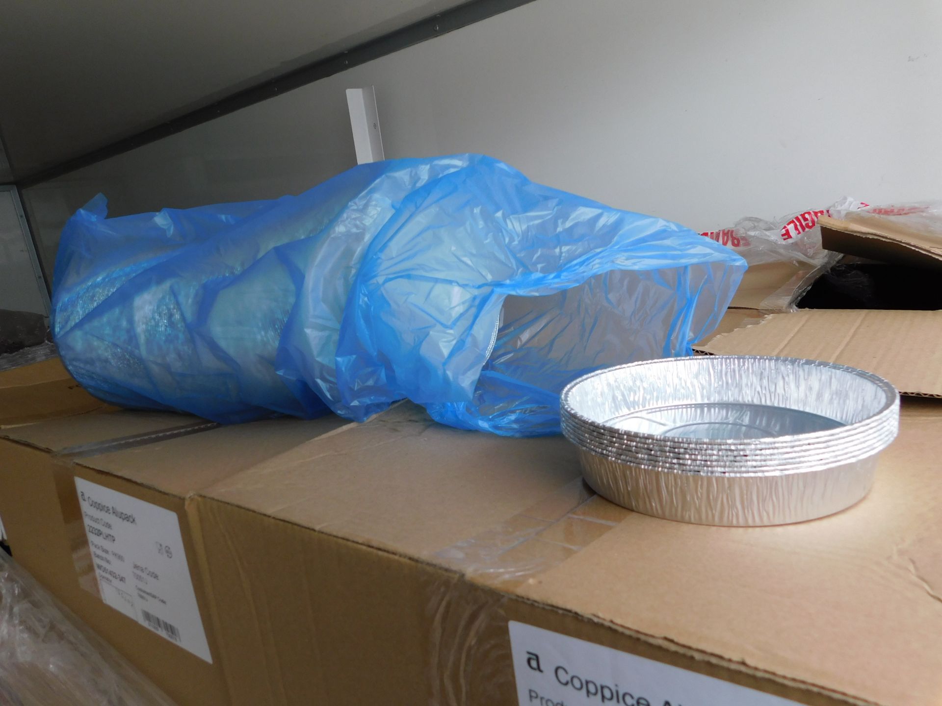 Contents of Trailer Body to include 5 Pallets of Packaging to include pie cases etc (Collection Must - Image 4 of 4