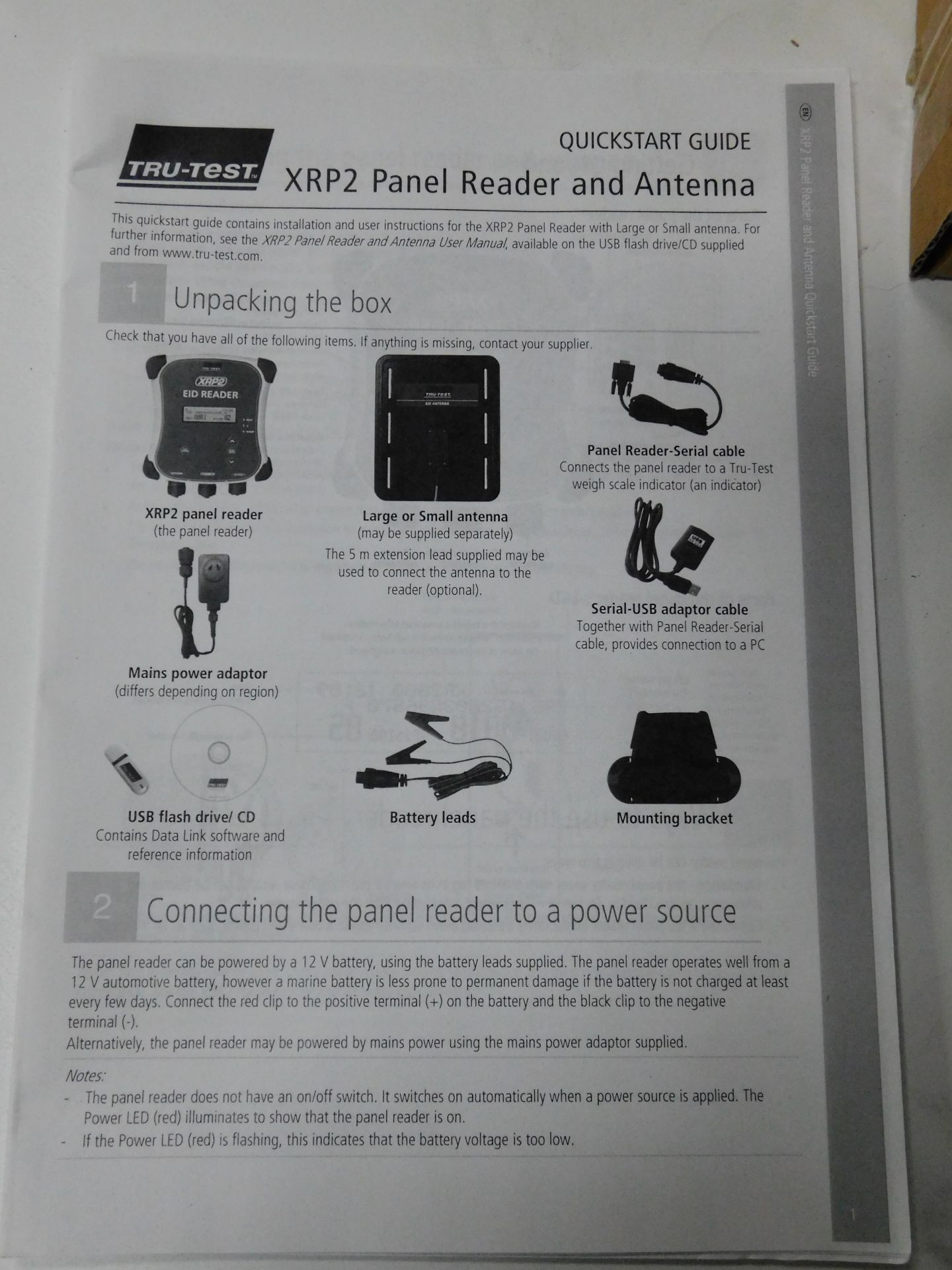 Tru-Test XRP2 EID Reader (New & Boxed) & Large Antenna (Location Brentwood. Please Refer to - Image 4 of 5