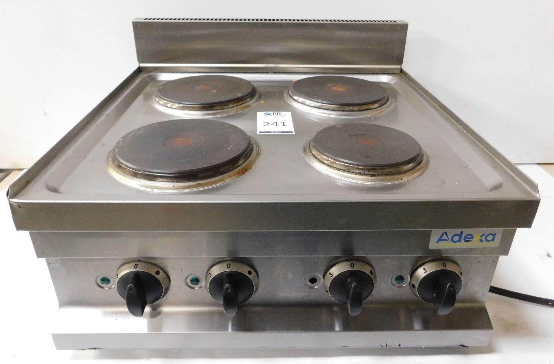 Adexa EC606 Cooker, Serial Number MO22001380 (Location Brentwood. Please Refer to General Notes)