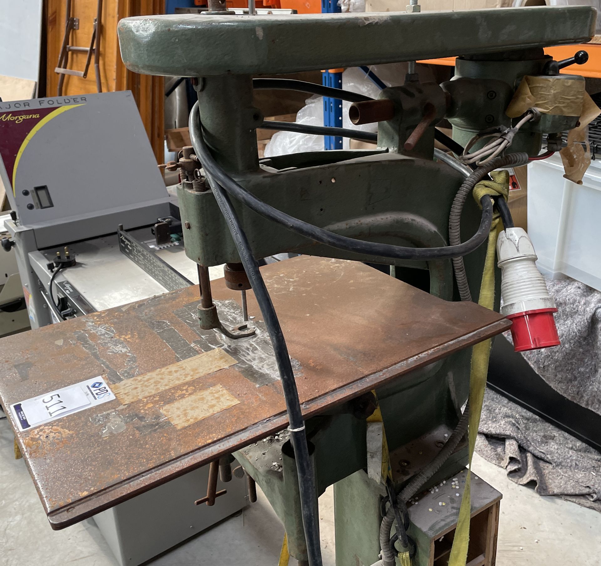 Constantin Hang Type 106T25 Single Head Paper Drill, Serial Number 20516 (Location Brentwood. Please - Image 2 of 5