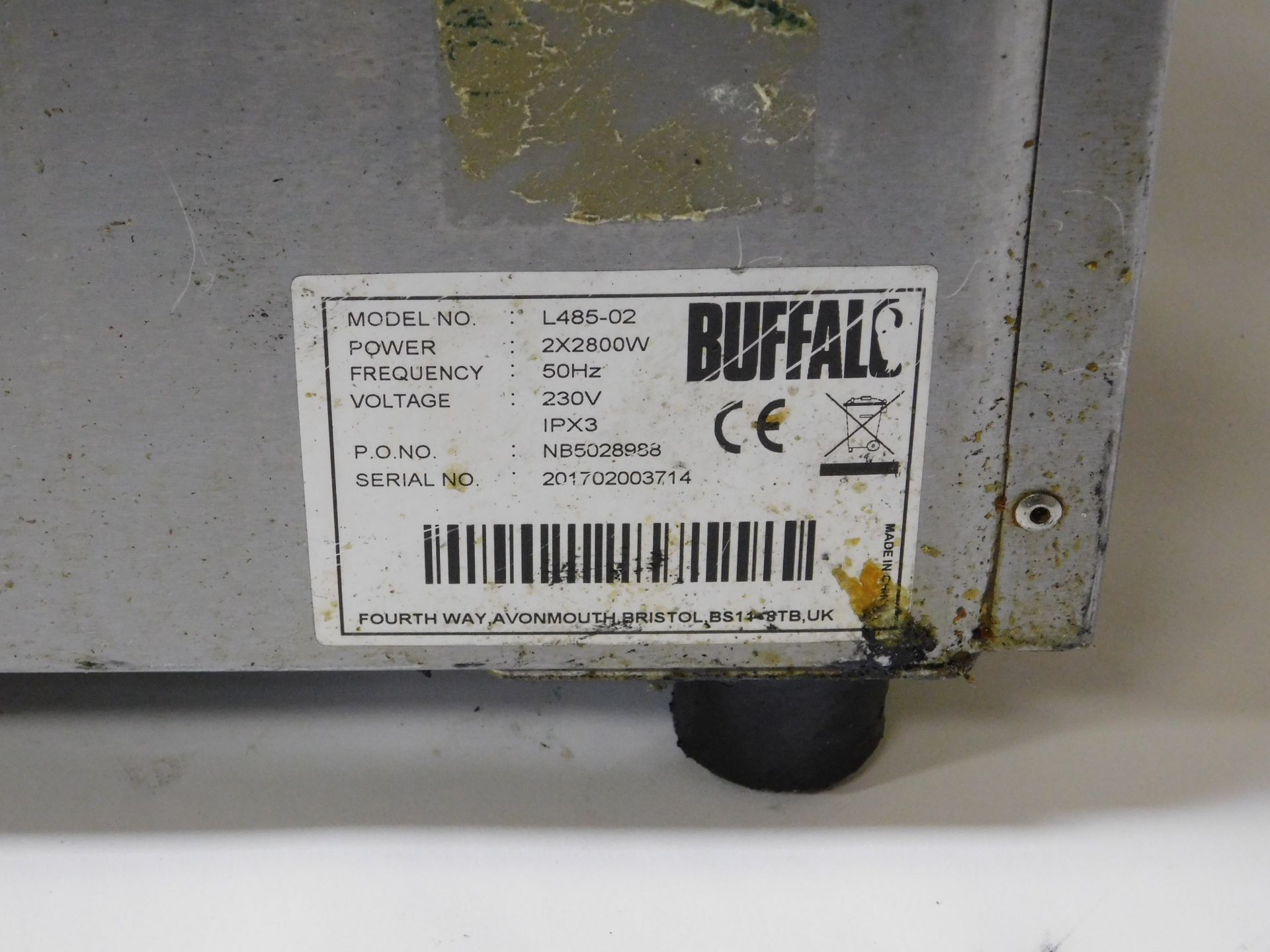 Buffalo Double Deep Fryer (Location Brentwood. Please Refer to General Notes) - Image 4 of 4