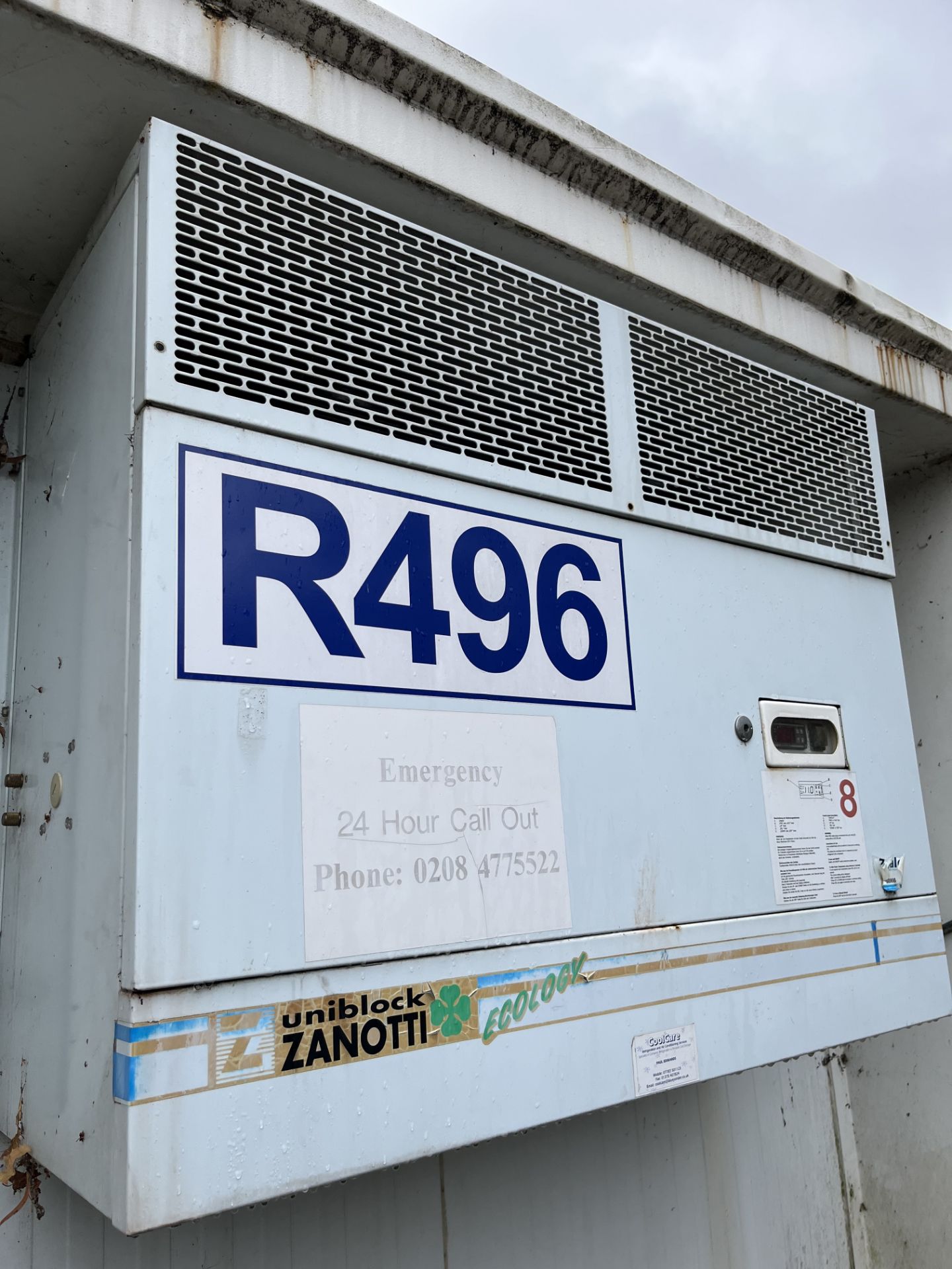 20ft Refrigerated Shipping Container (Contents Not Included) (Collection Delayed to Wednesday 19th - Image 7 of 9