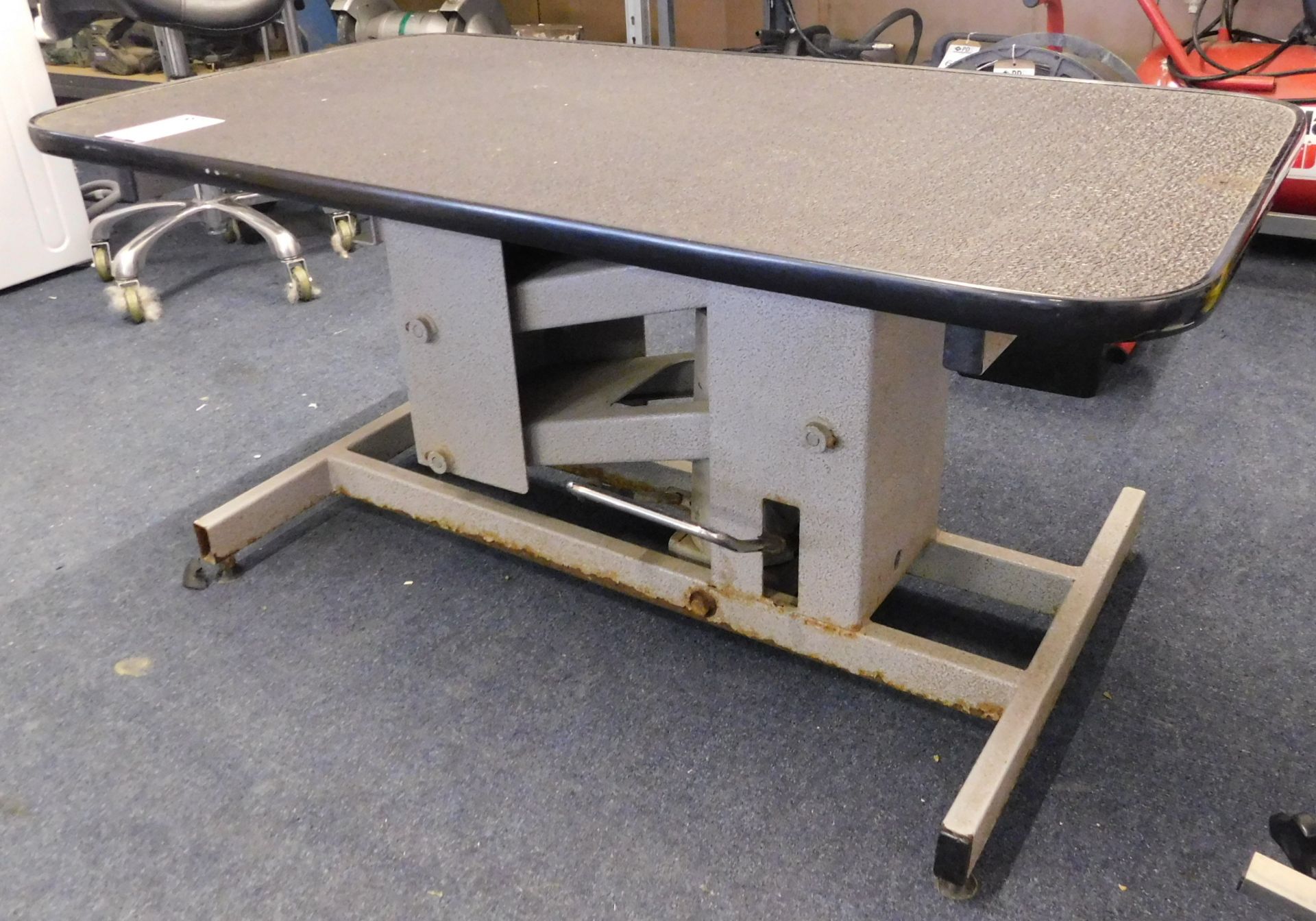 Unbadged Dog Grooming Hydraulic Table (Location: Stockport. Please Refer to General Notes)